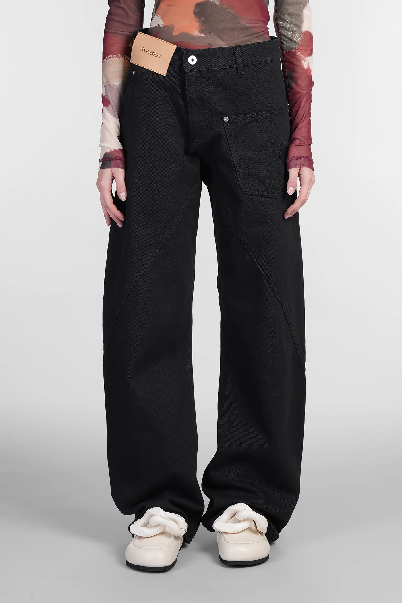 Jeans in black denim - Image 11