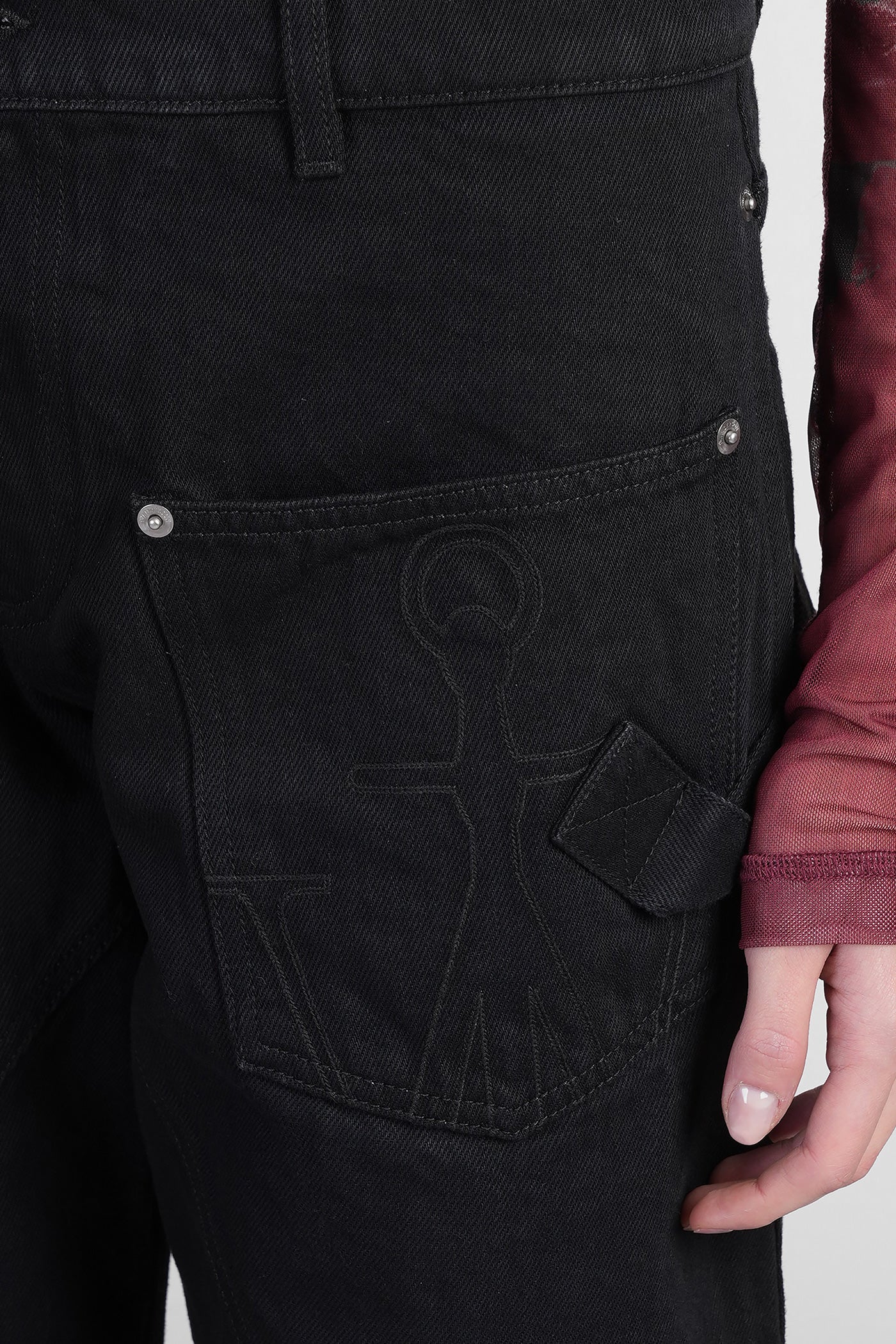 Jeans in black denim - Image 20