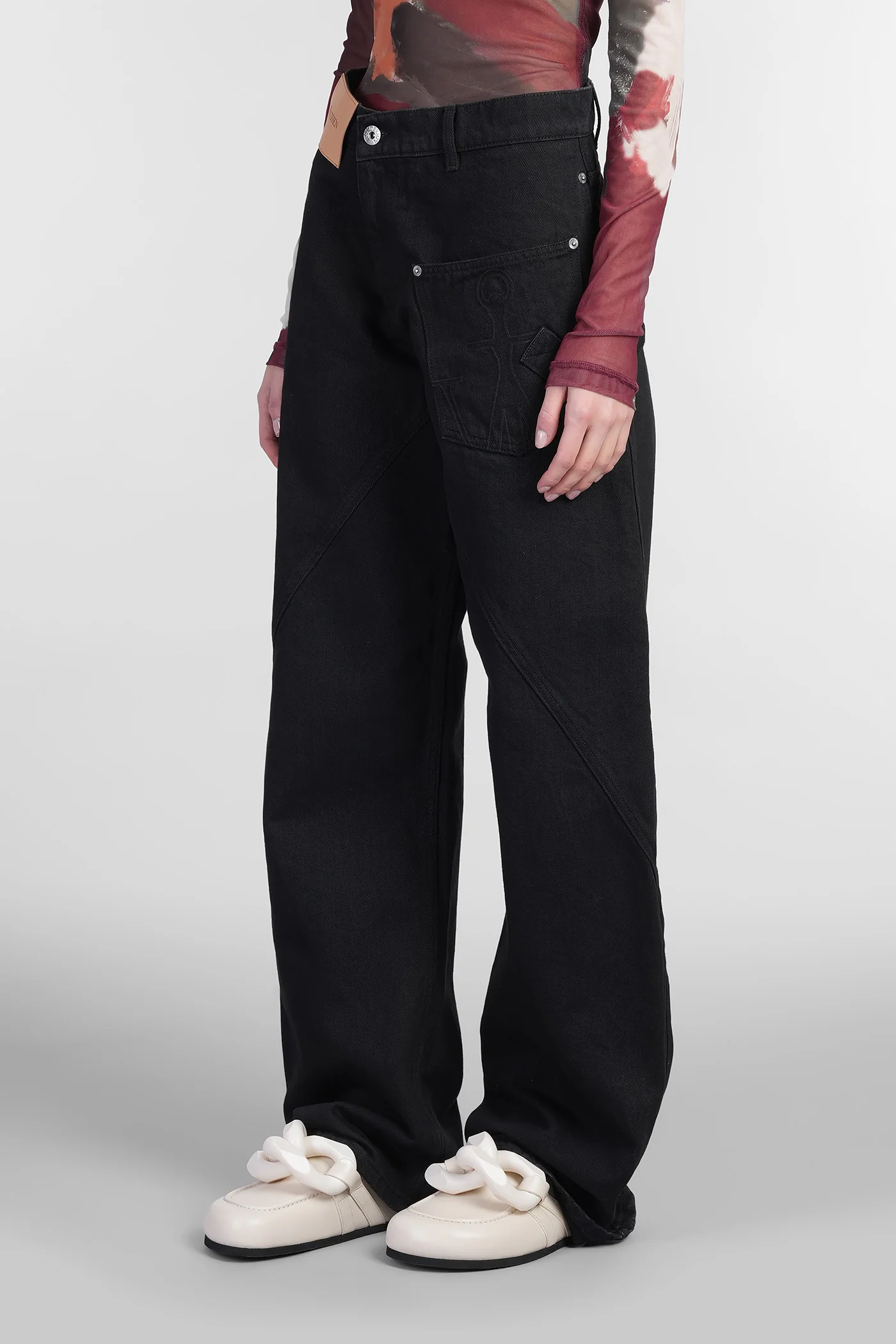 Jeans in black denim - Image 9