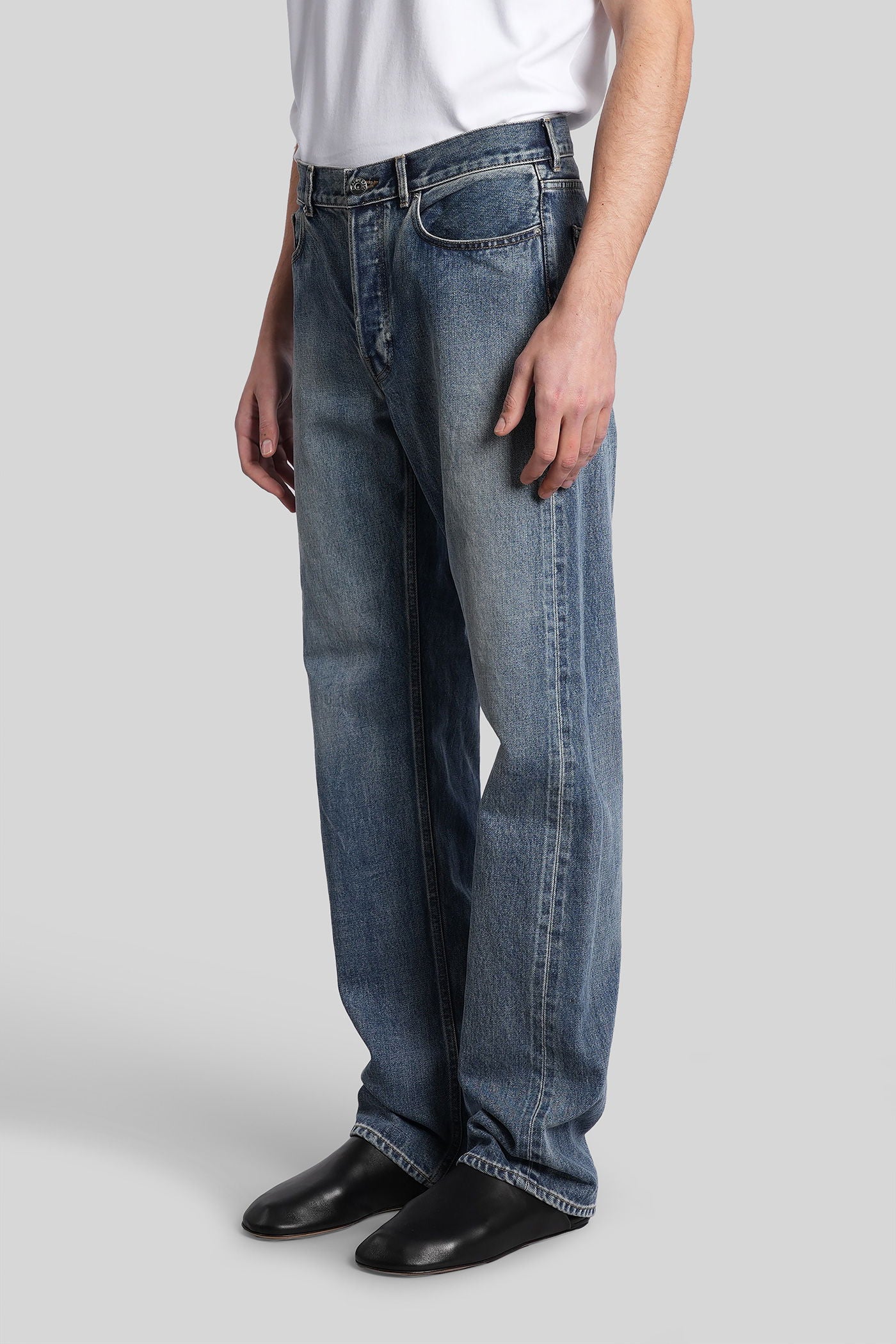 Jeans in blue denim - Image 4