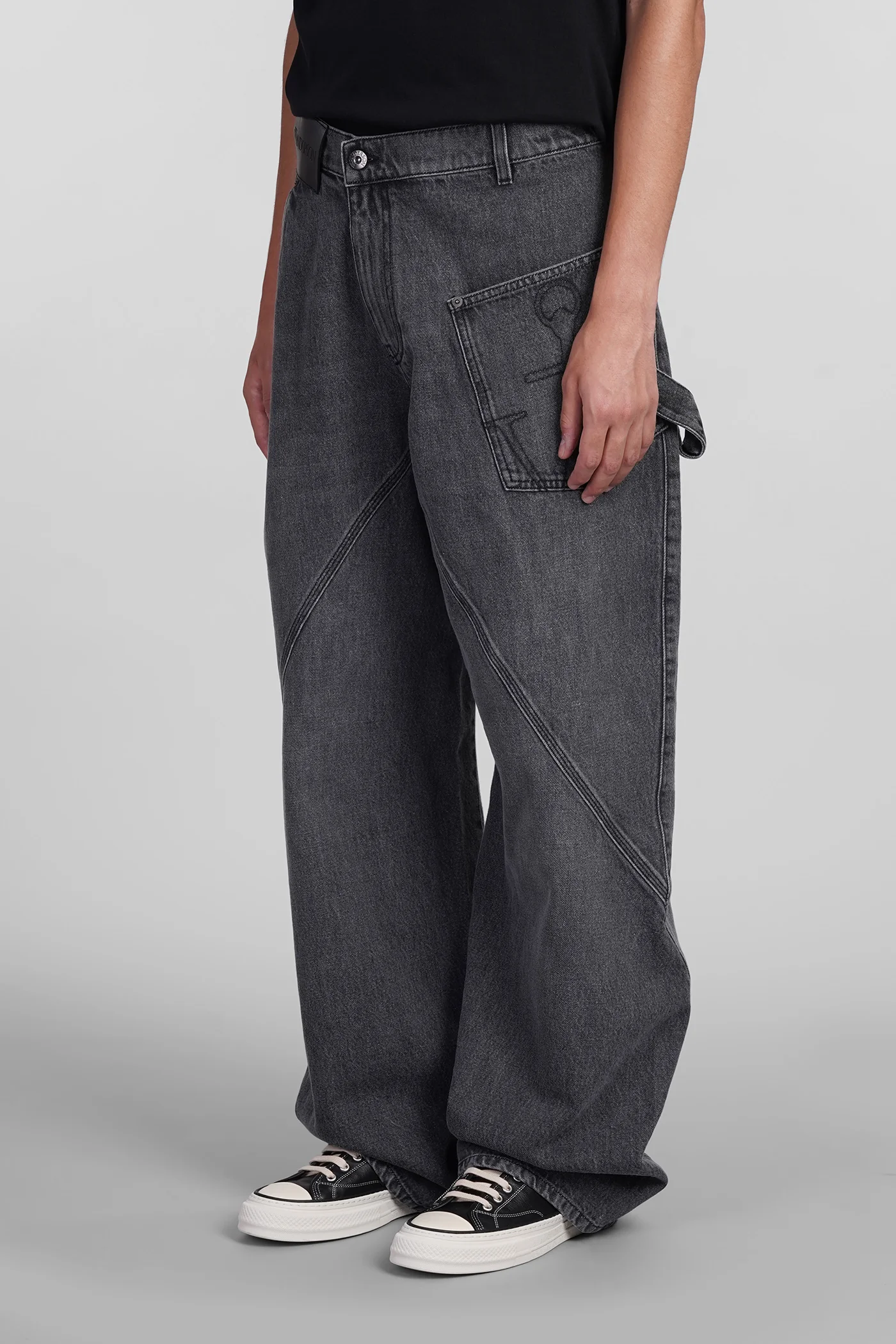 Jeans in grey denim - Image 4