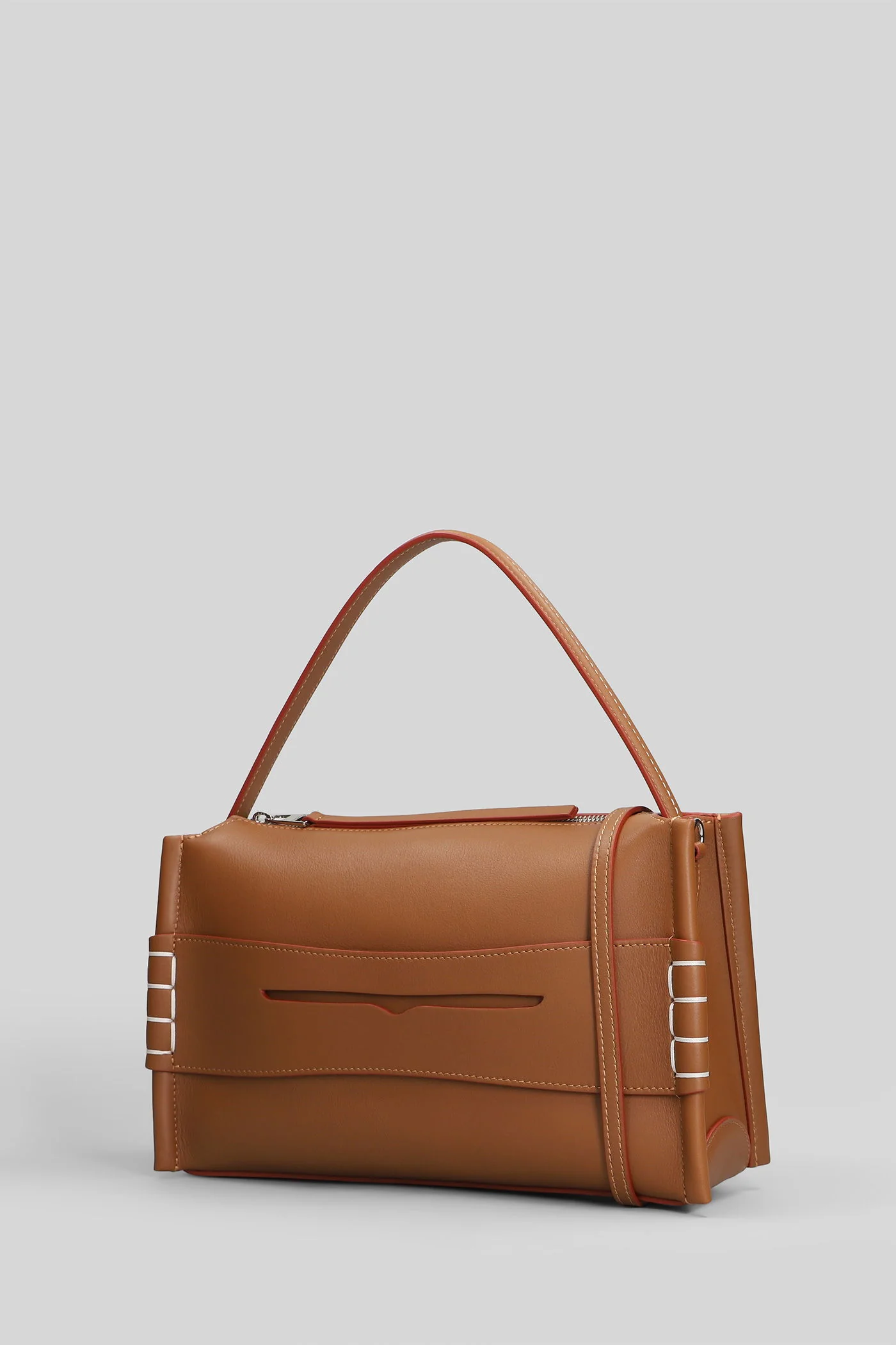 Loafer bag Shoulder bag in leather color leather - Image 2