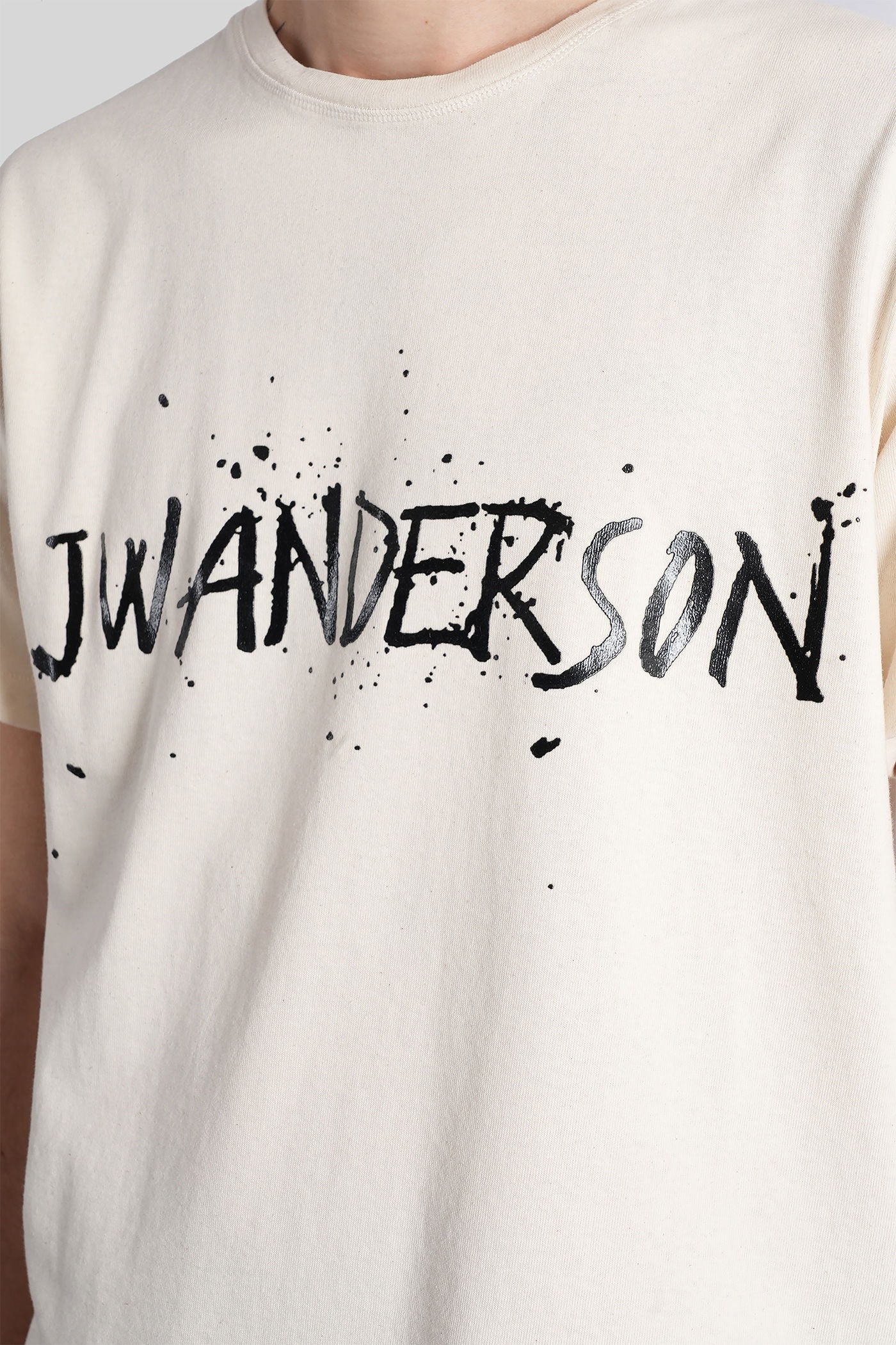 T-Shirt in beige cotton - Image 5
