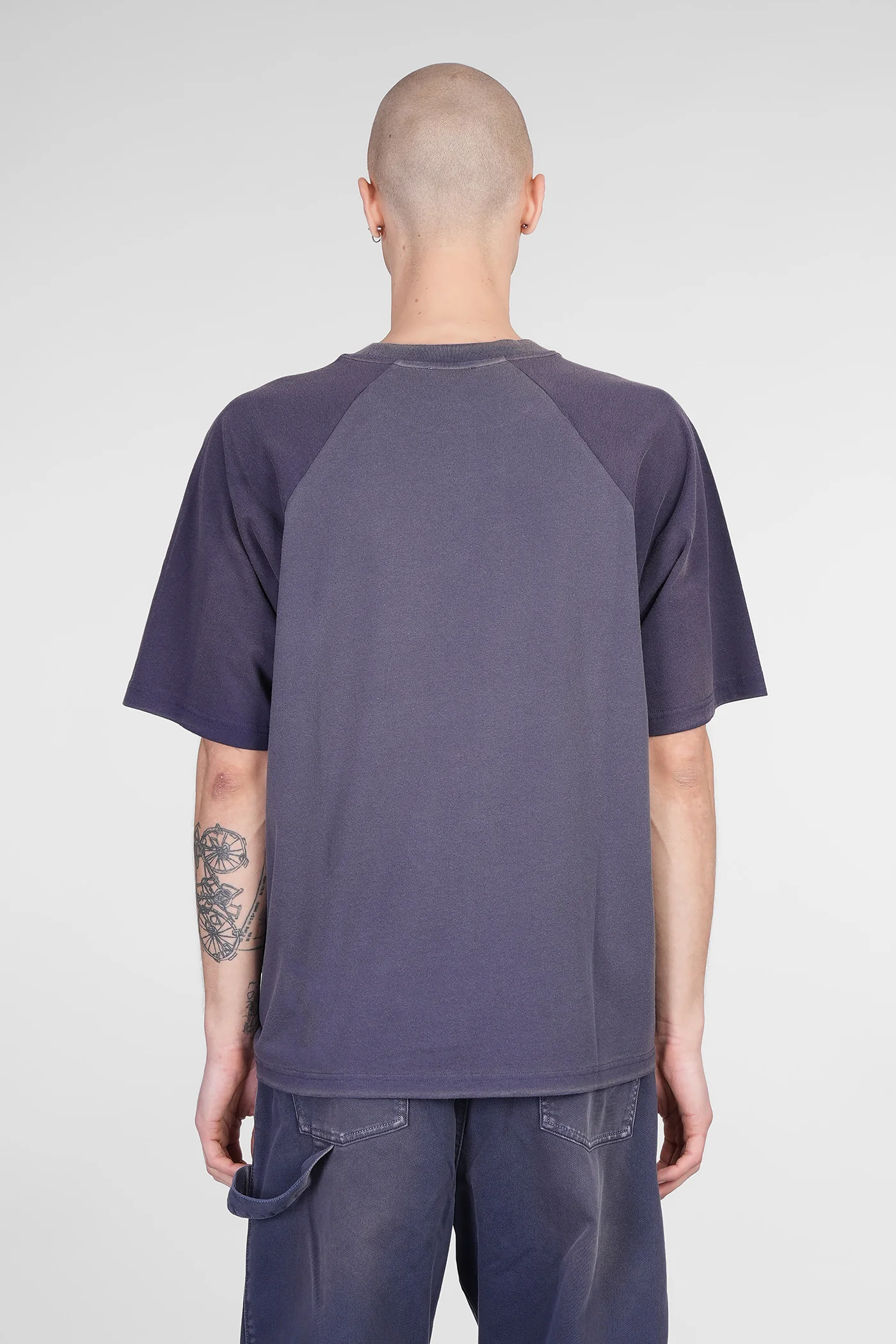 T-Shirt in blue cotton - Image 13