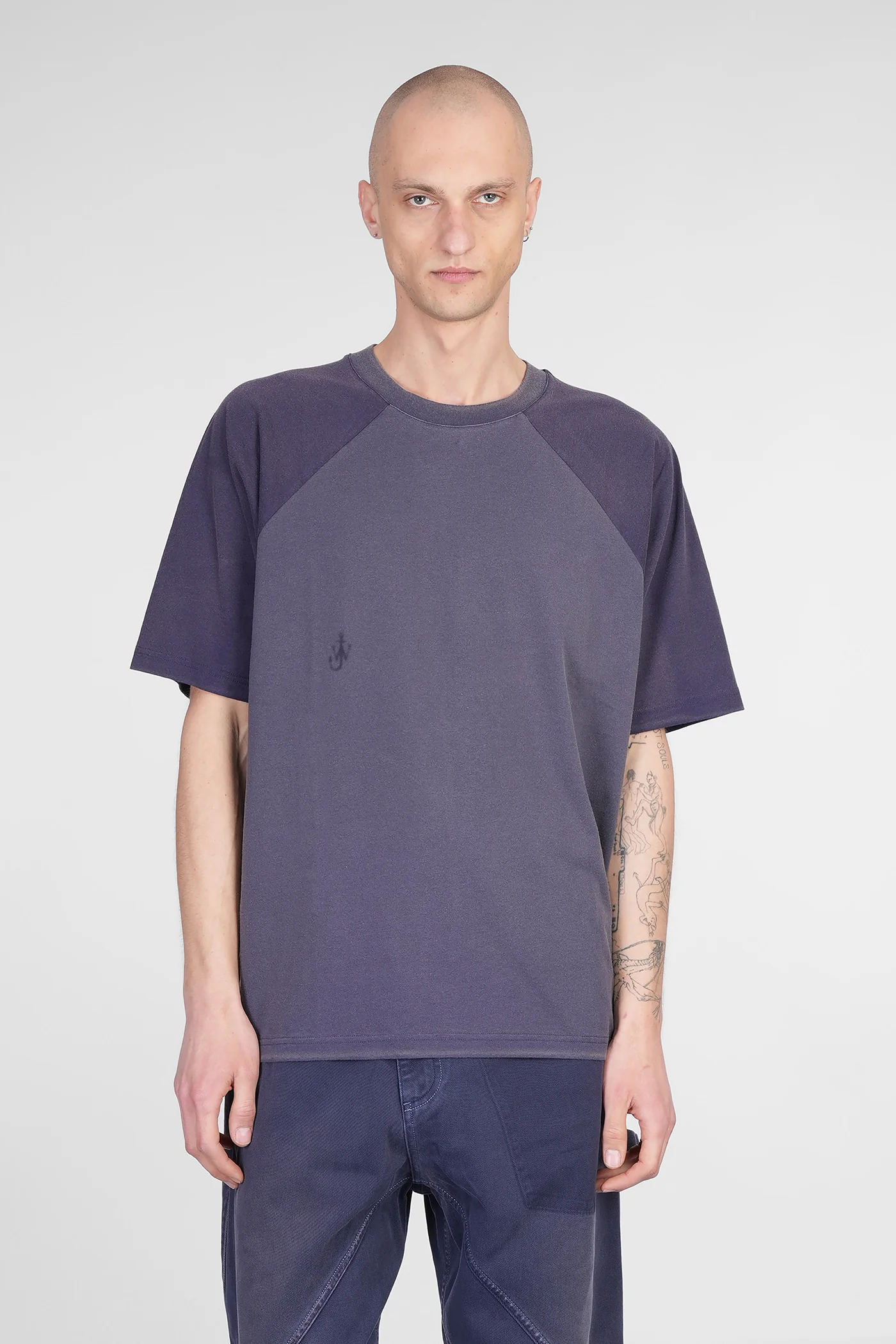 T-Shirt in blue cotton - Image 16