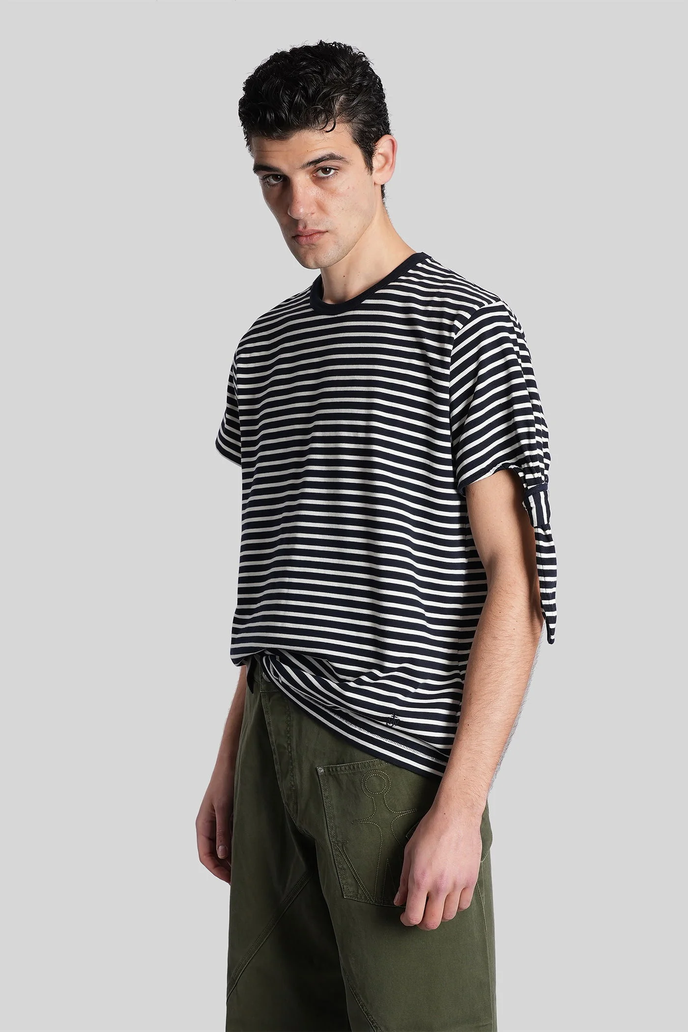 T-Shirt in blue cotton - Image 4