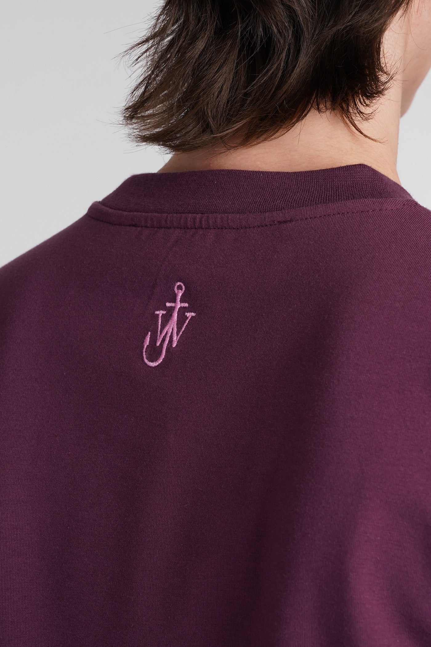 T-Shirt in Viola cotton - Image 5