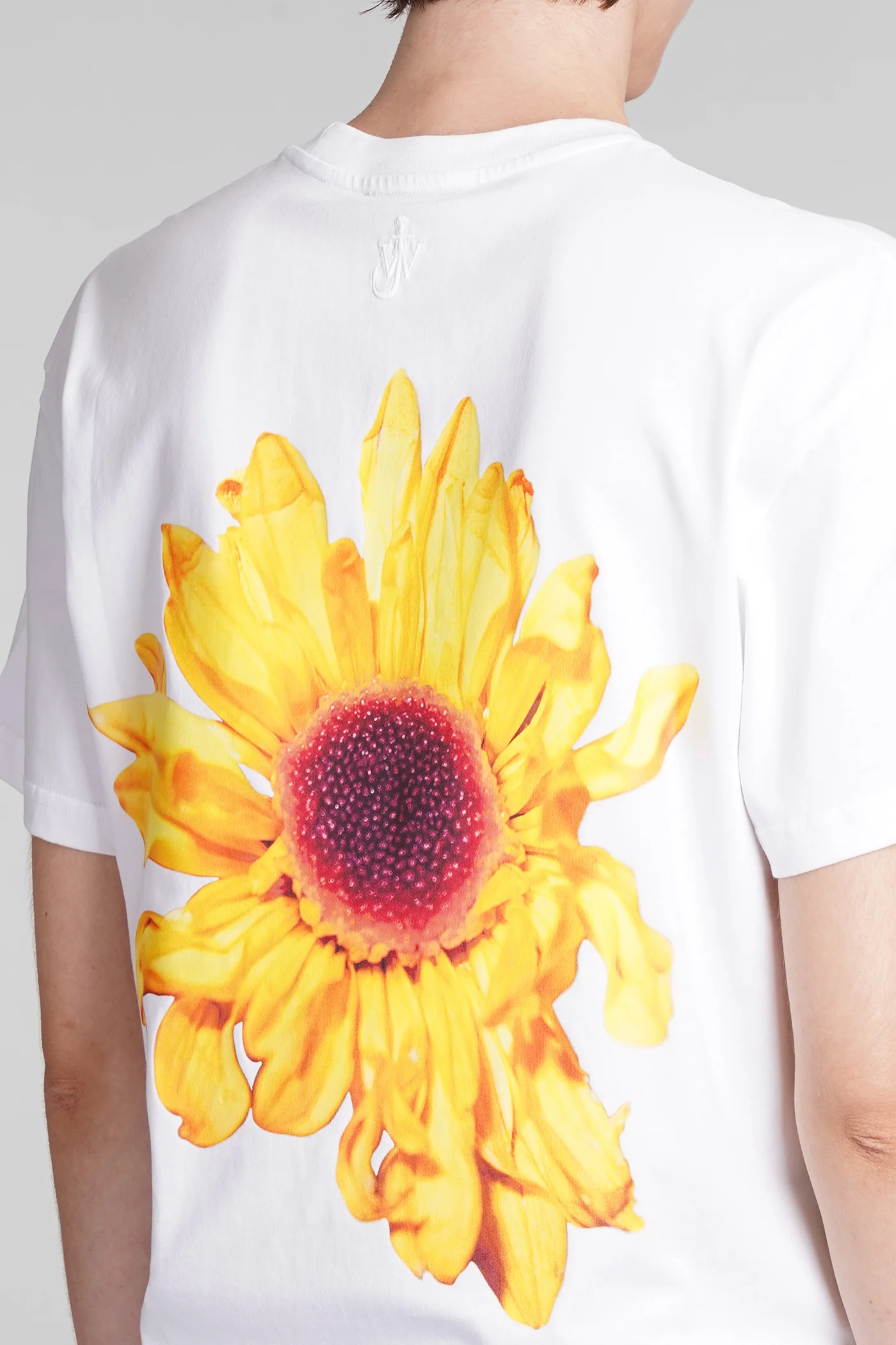 T-Shirt in white cotton - Image 5
