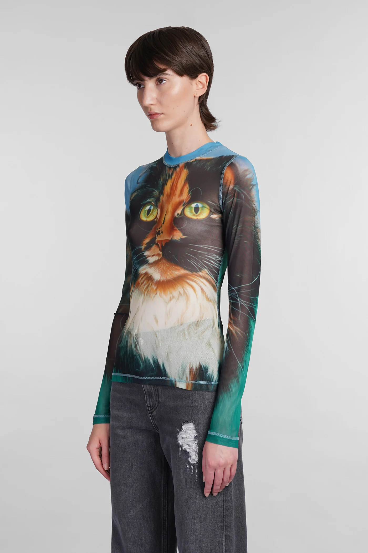 Topwear in multicolor polyester - Image 4