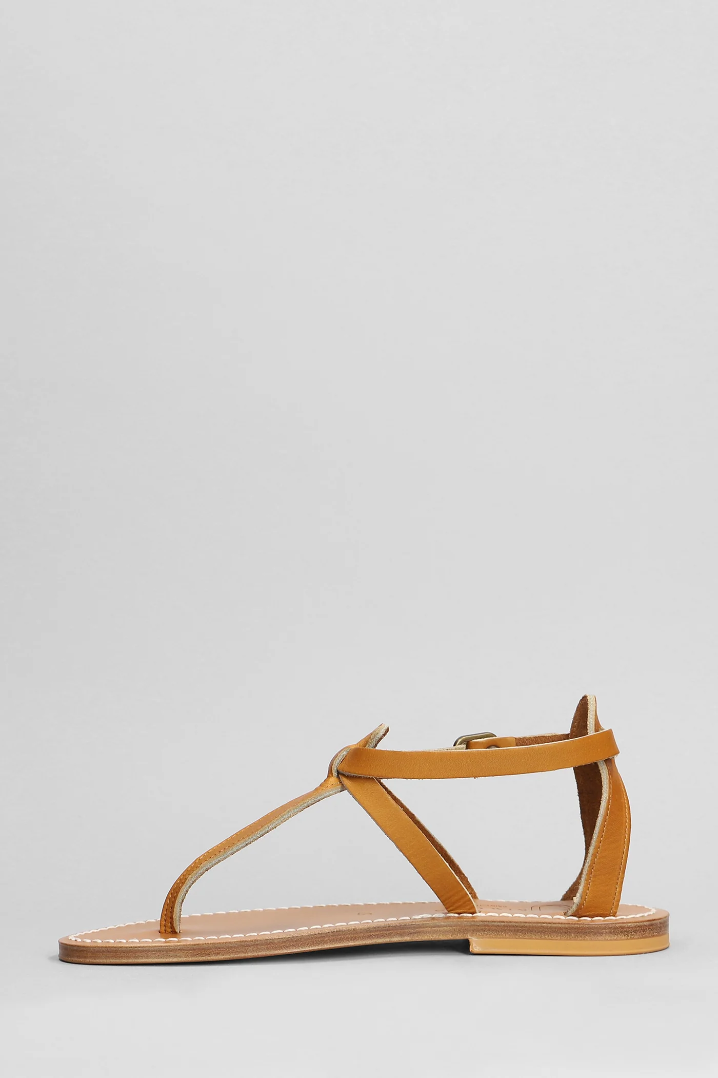 Buffon f Flats in leather color leather - Image 3