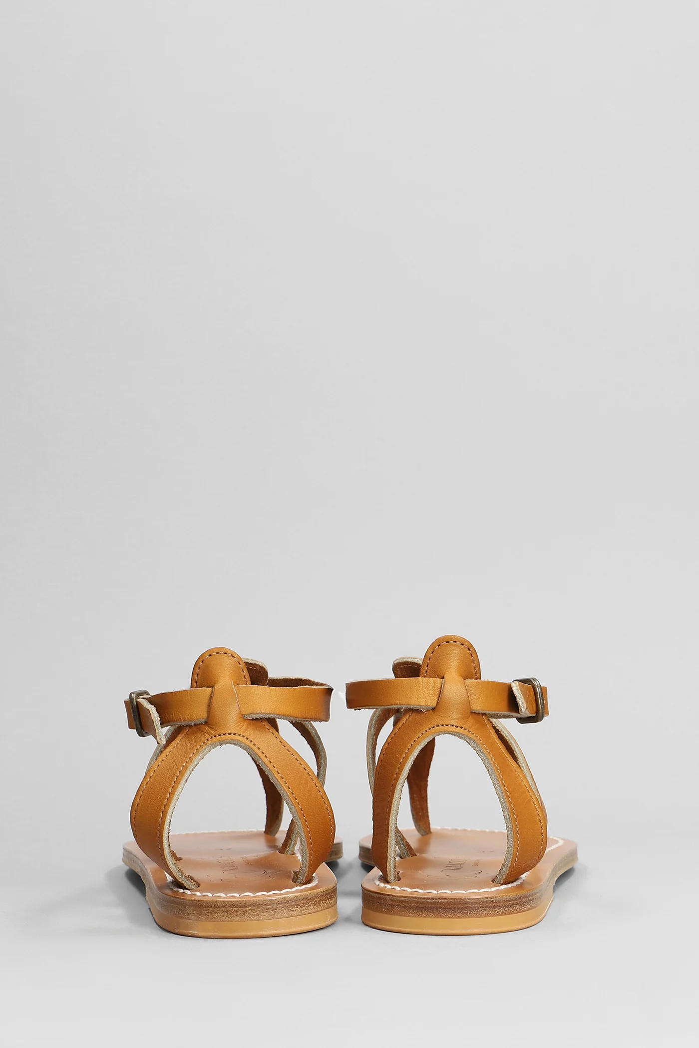 Buffon f Flats in leather color leather - Image 4