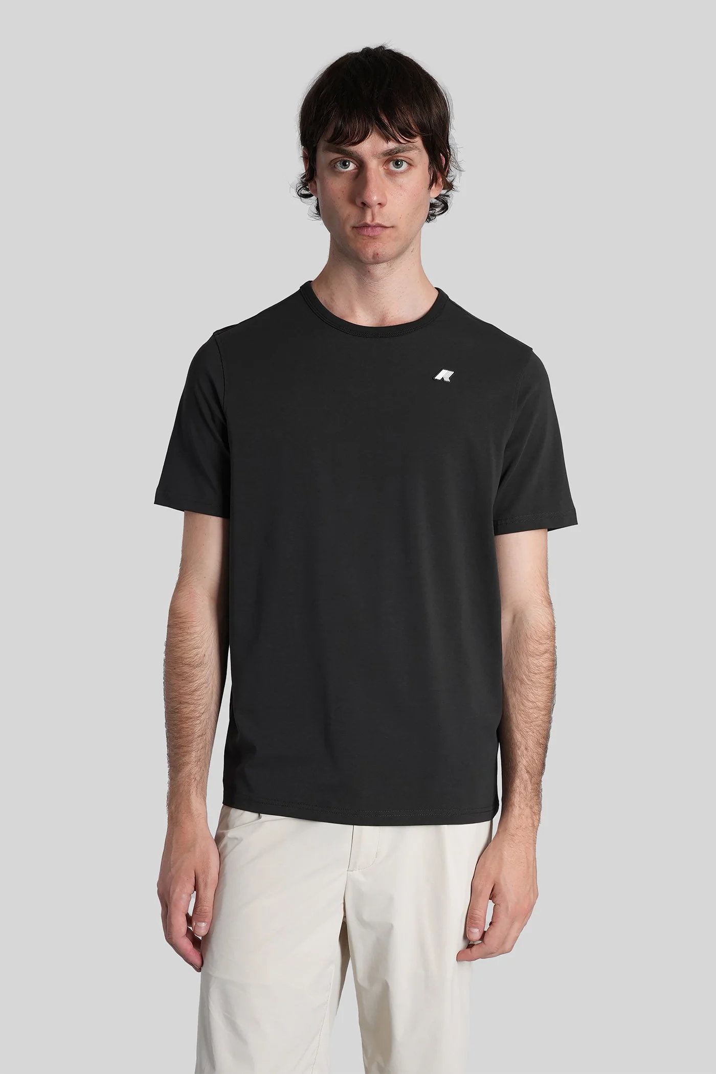 Adame light T-Shirt in black cotton