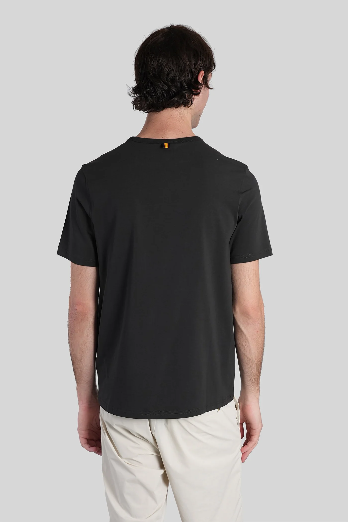 Adame light T-Shirt in black cotton - Image 3