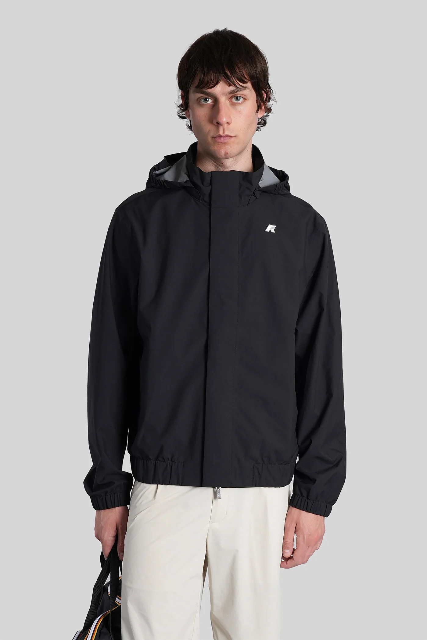 Aurene stretch 2l Casual jacket in black polyester