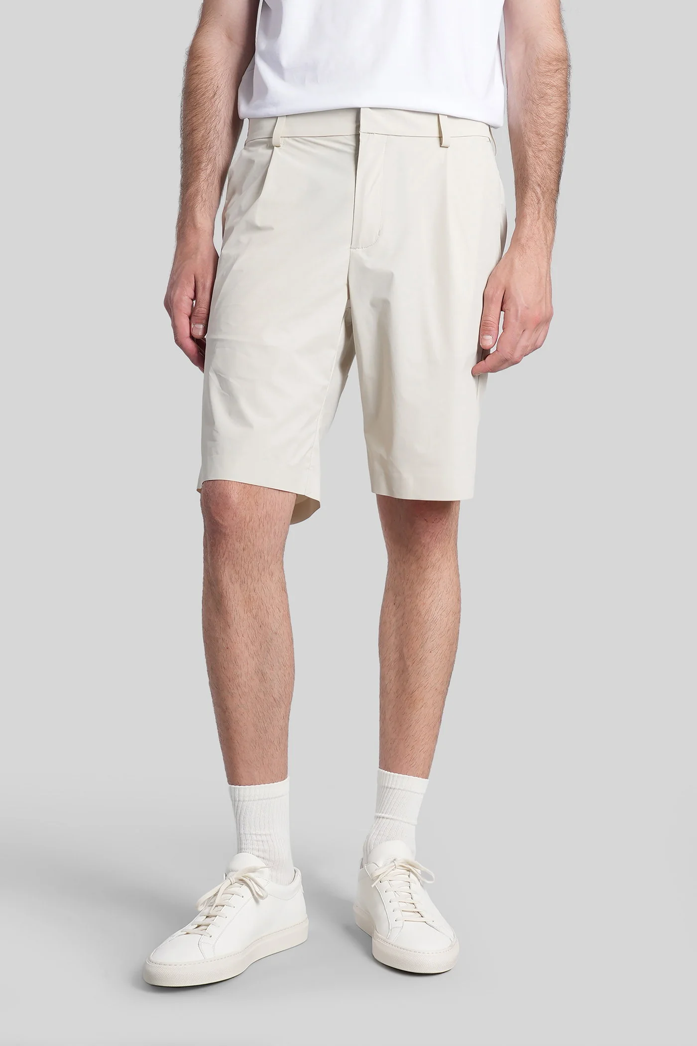Ilton Shorts in beige nylon