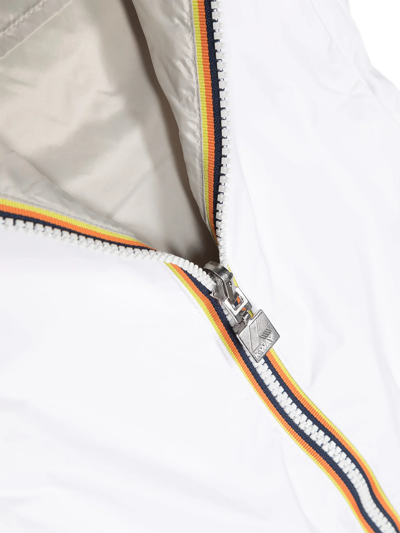 P. lily plus.2 Casual jacket in white nylon - Image 3