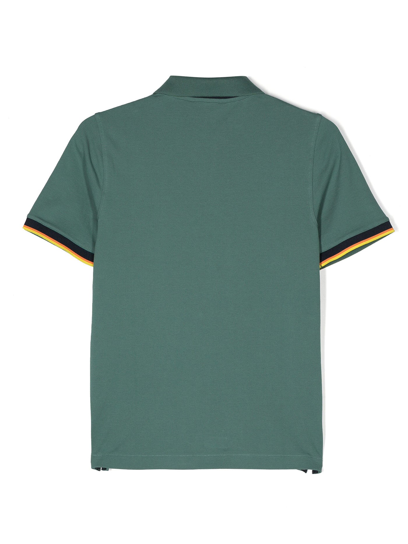 P. vincent Polo in green cotton - Image 2