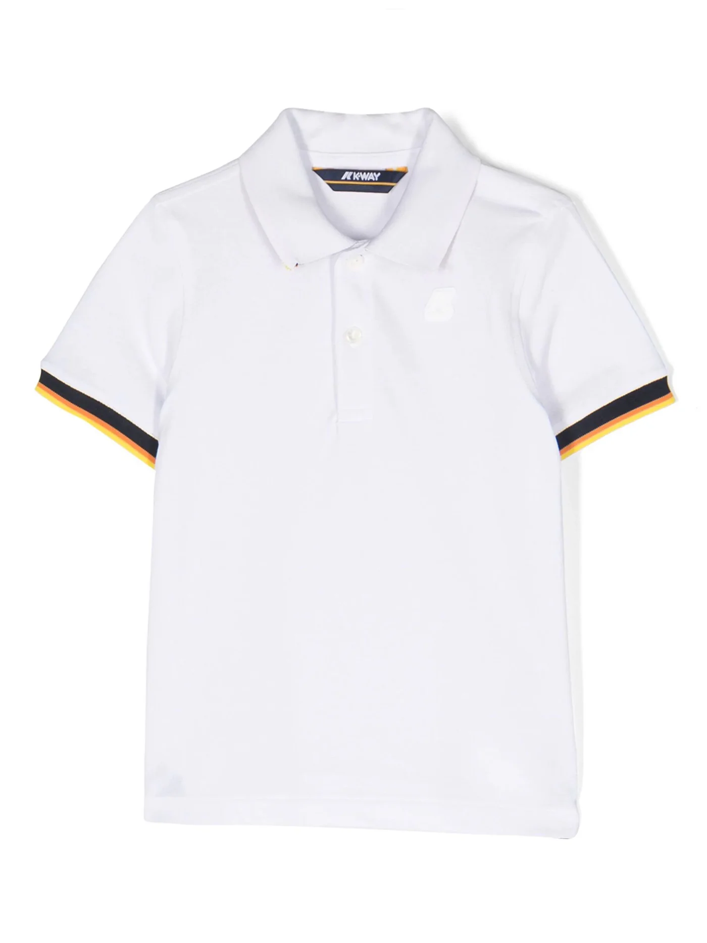 P. vincent Polo in white cotton