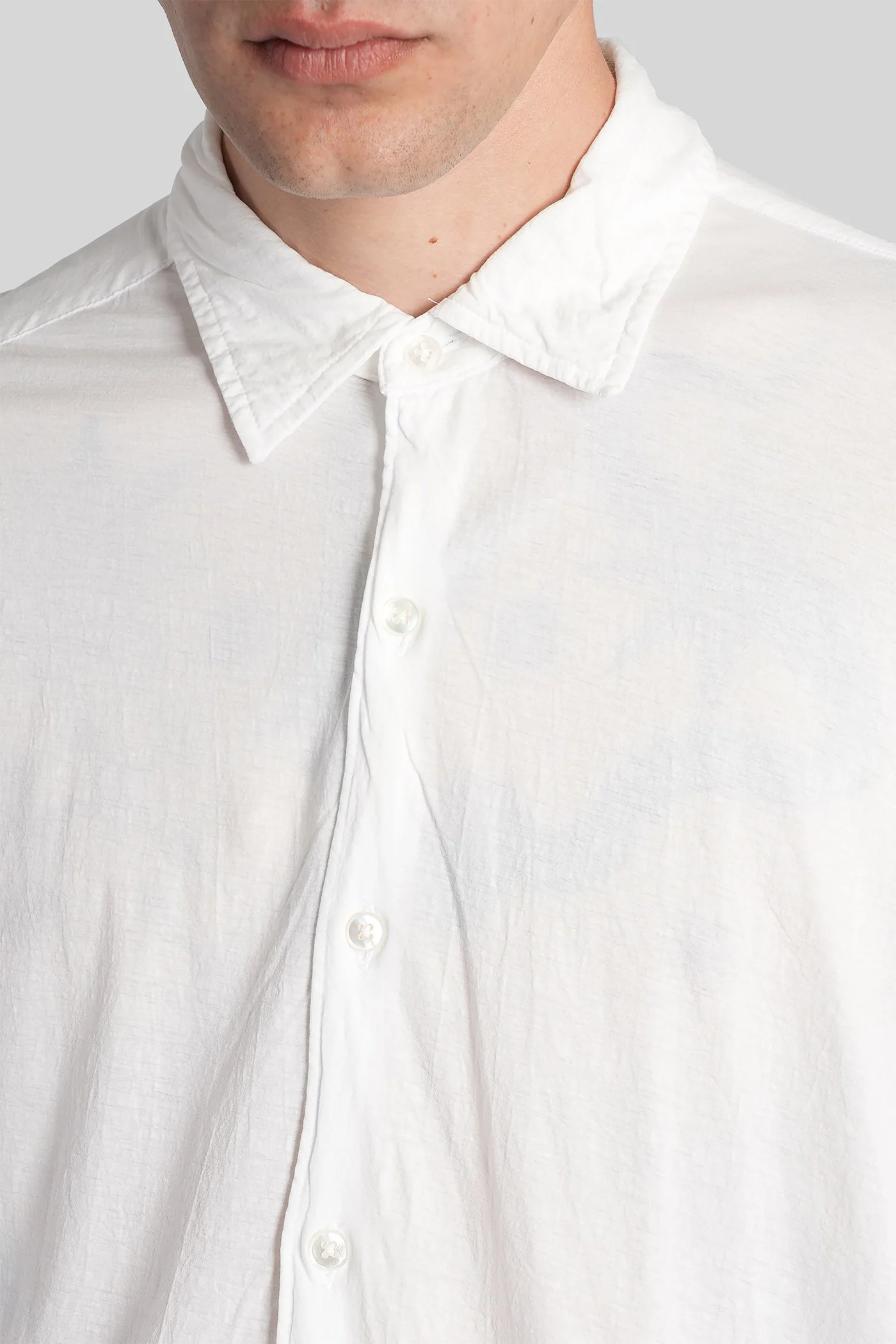 46G artisan shirt Shirt in white cotton - Image 5