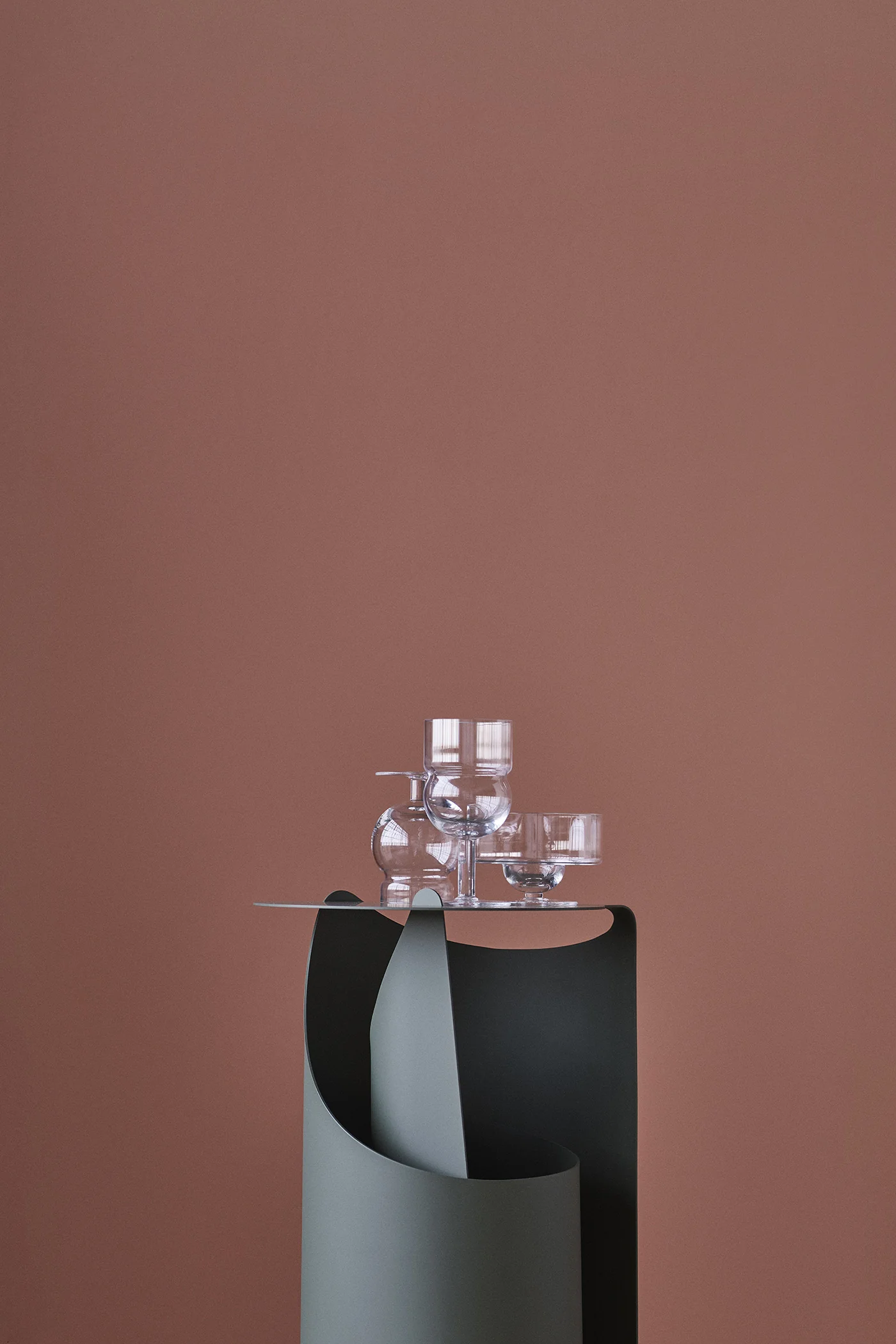 Sferico 2 glass in transparent glass - Image 4