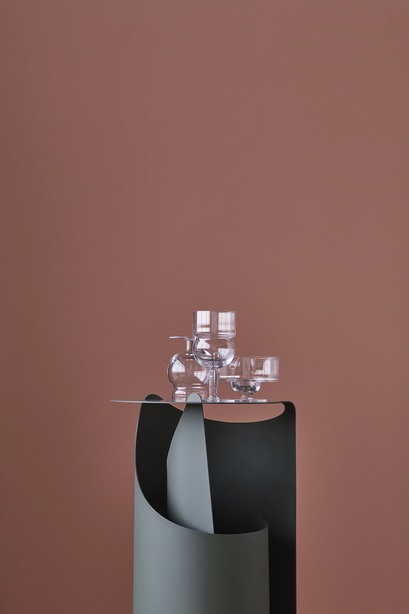 Sferico 5 glass in transparent glass - Image 4