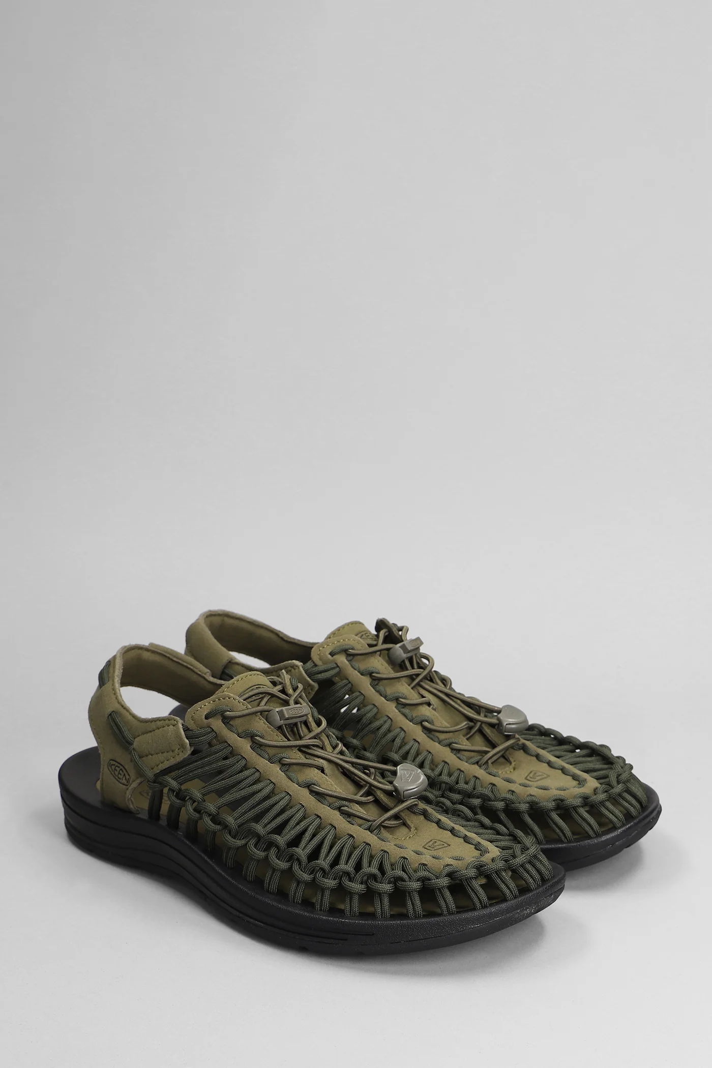 Uneek-M Sneakers in green Suede and fabric - Image 2