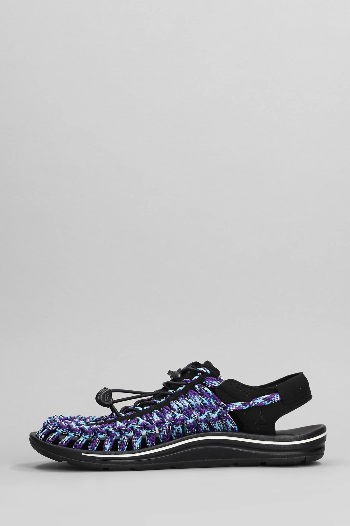 Uneek Sneakers in black fabric - Image 3