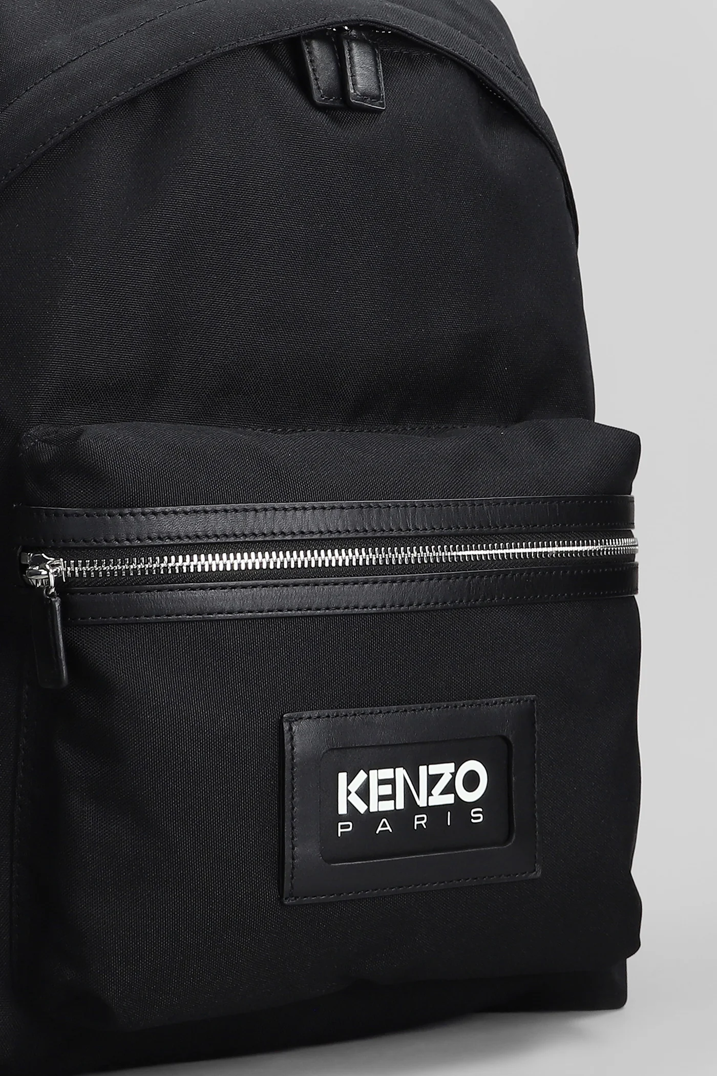 Backpack in black polyester - Image 4