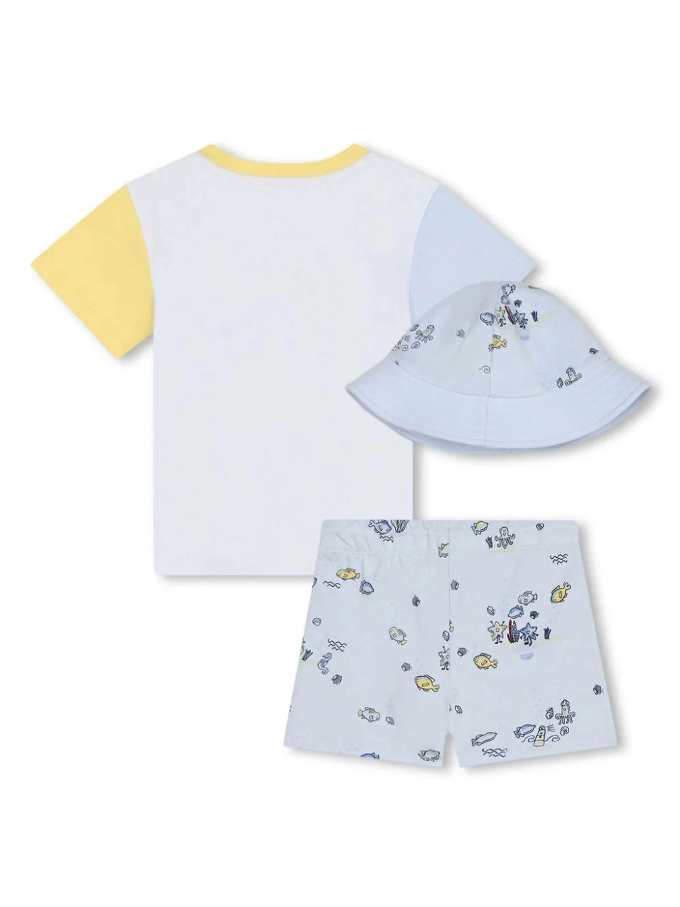 Jumpsuit in white cotton - Image 2
