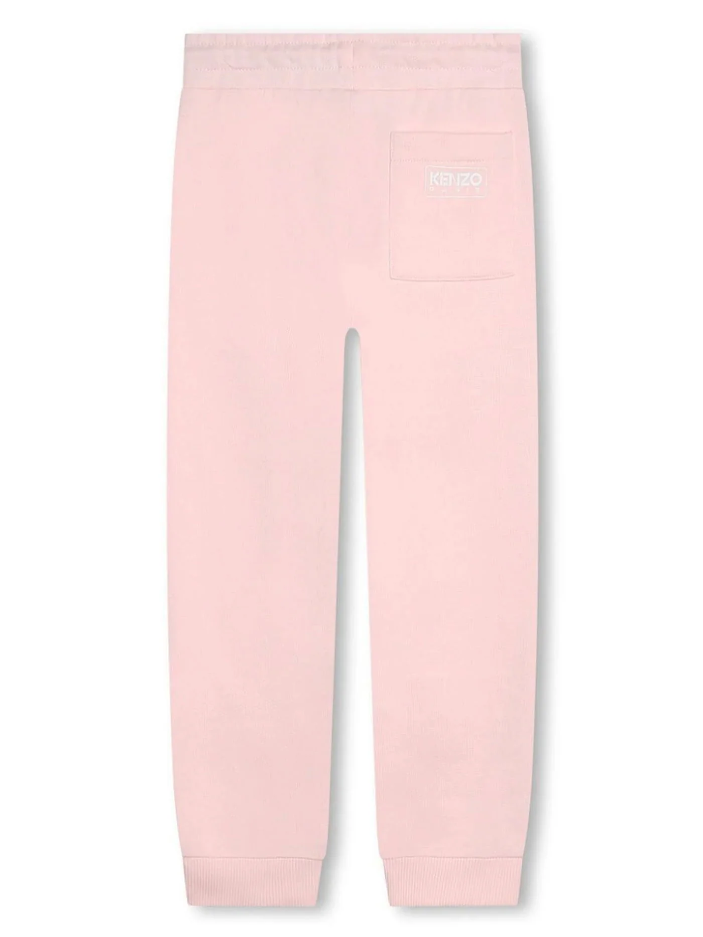 Pants in rose-pink cotton - Image 2