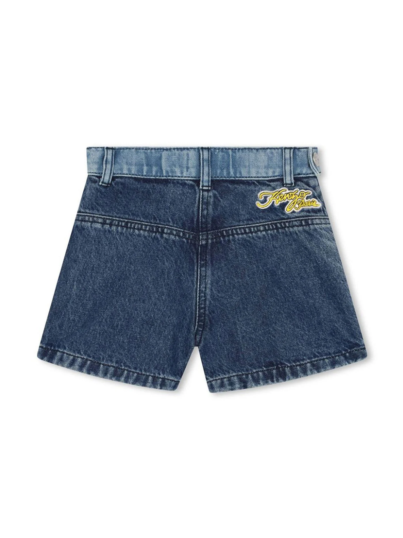 Shorts in blue cotton - Image 2