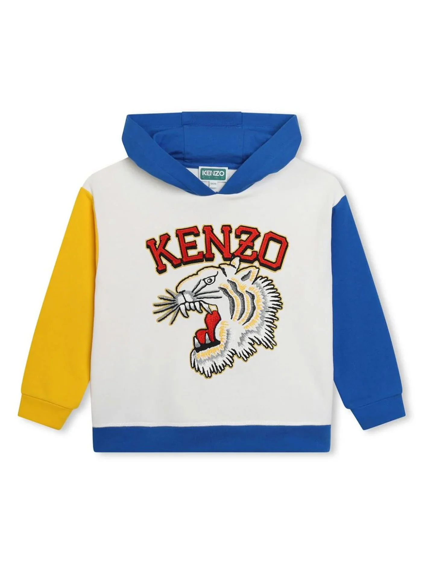 Sweatshirt in white cotton