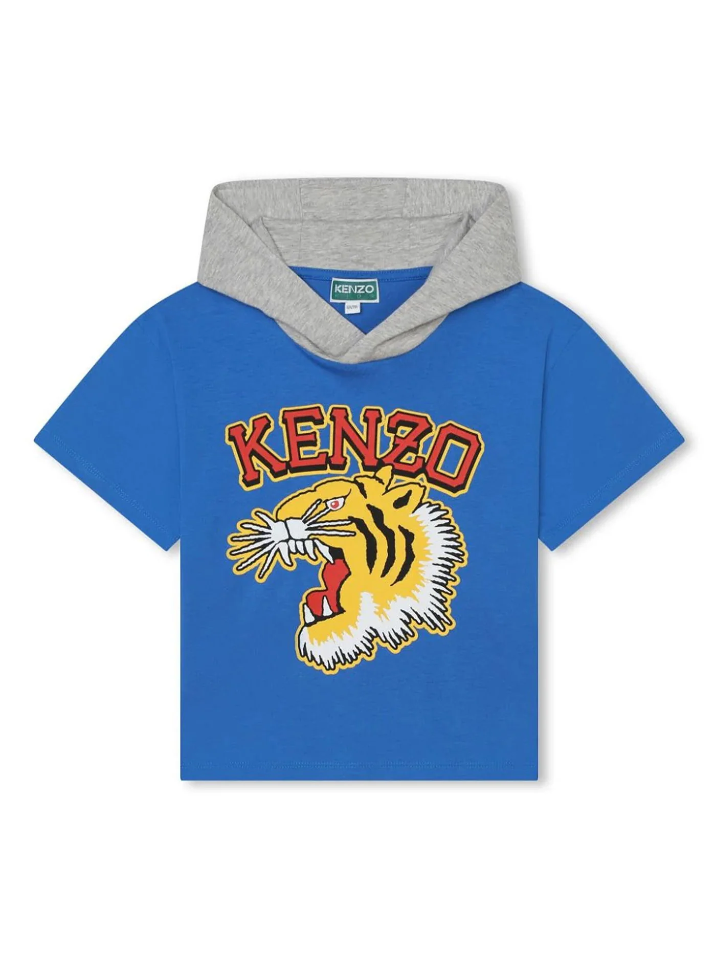 T-Shirt in blue cotton