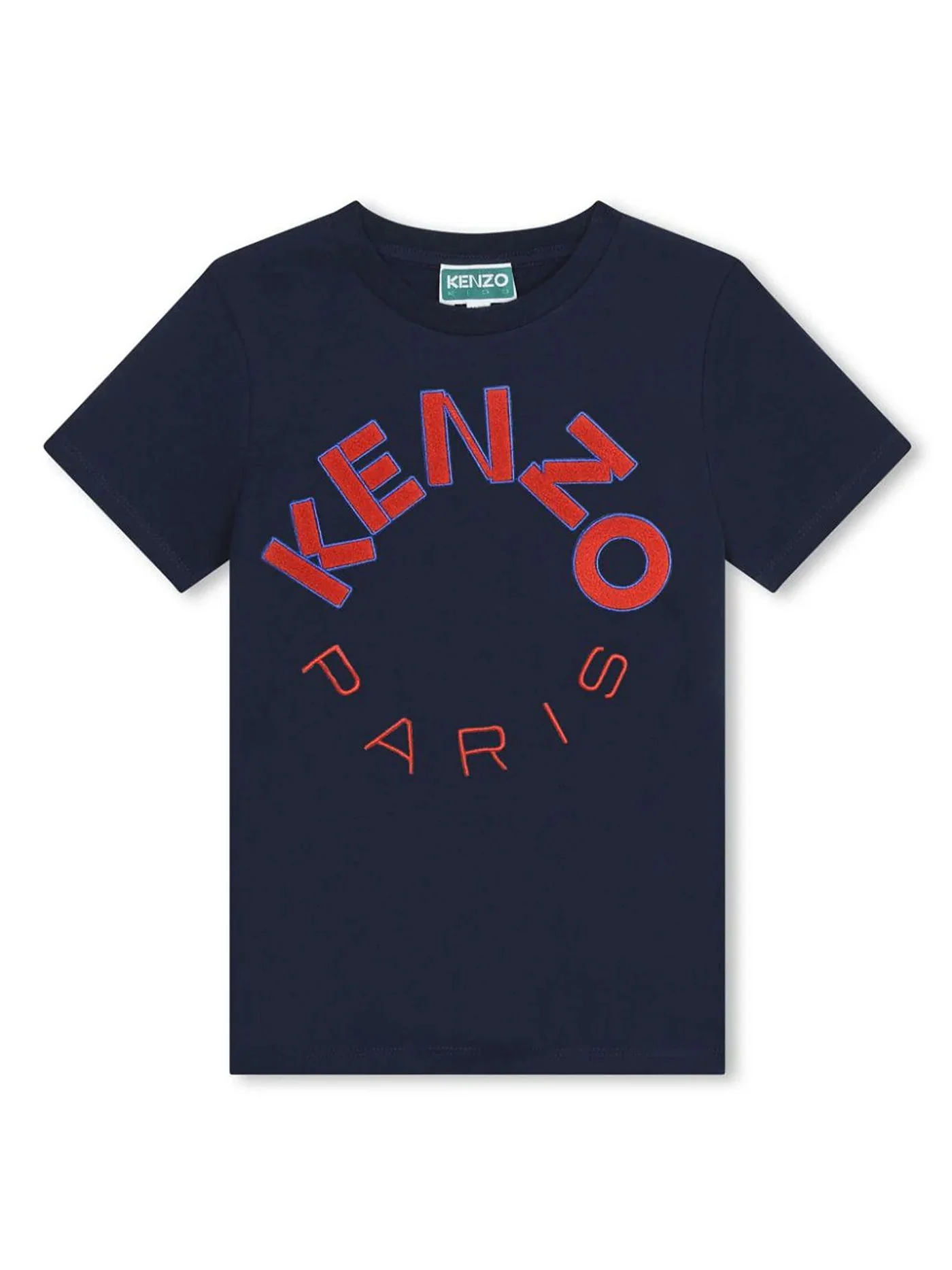 T-Shirt in blue cotton