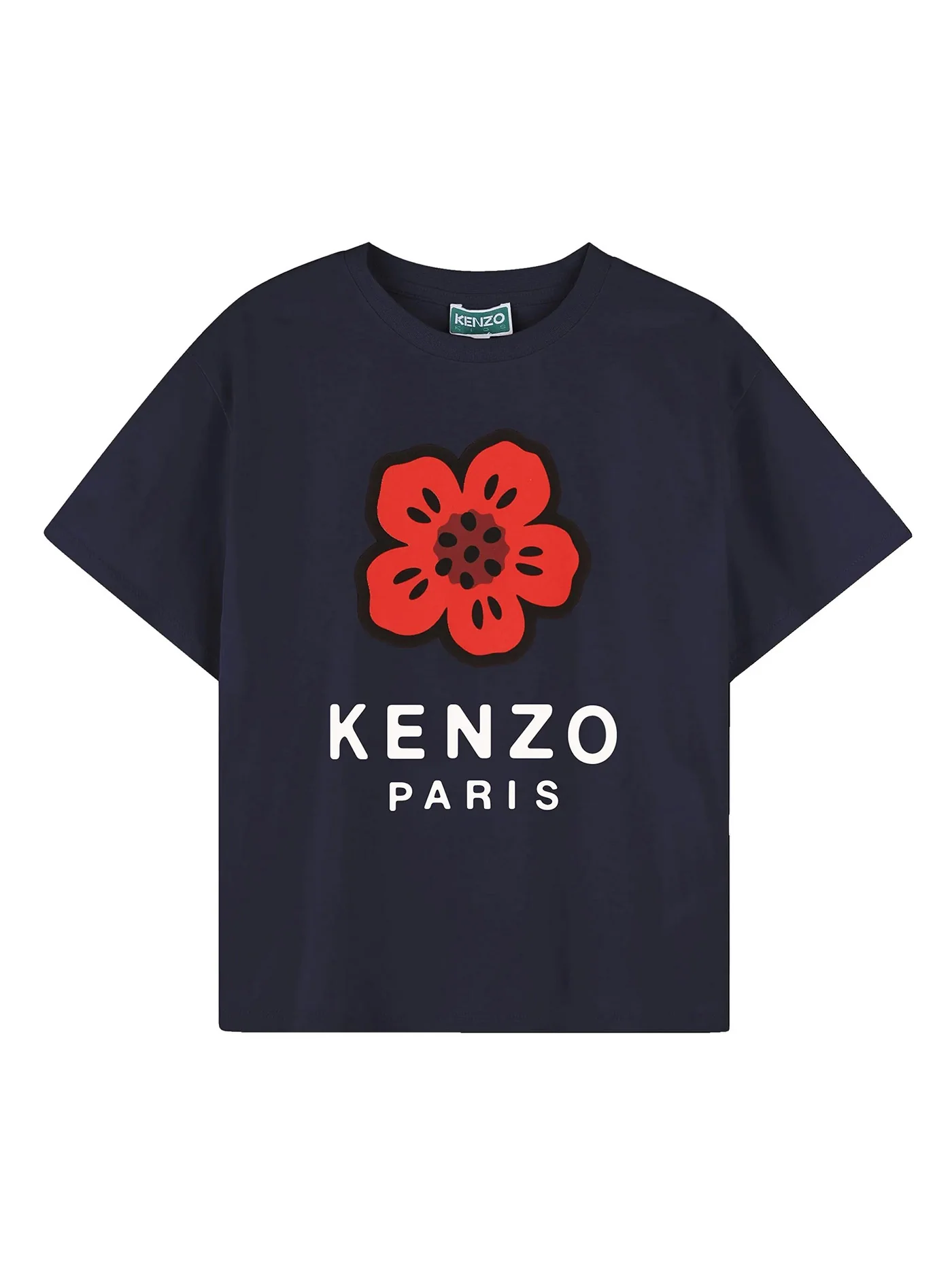 T-Shirt in blue cotton