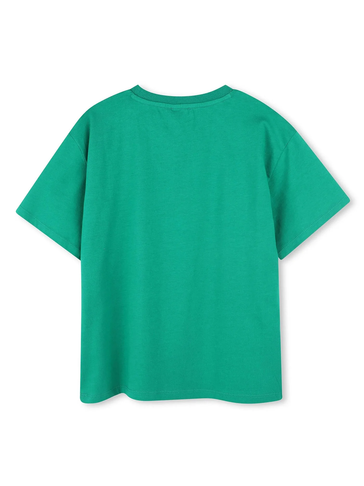 T-Shirt in green cotton - Image 2