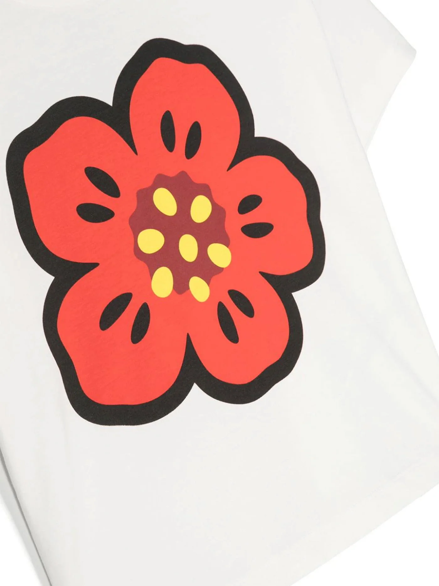 T-Shirt in white cotton - Image 3