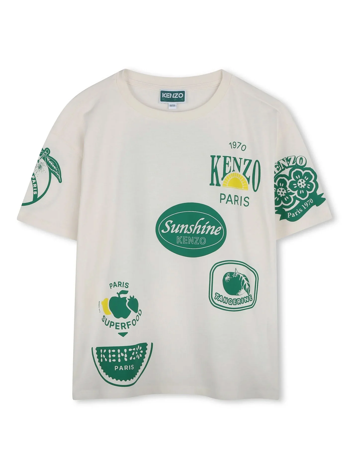 T-Shirt in white cotton