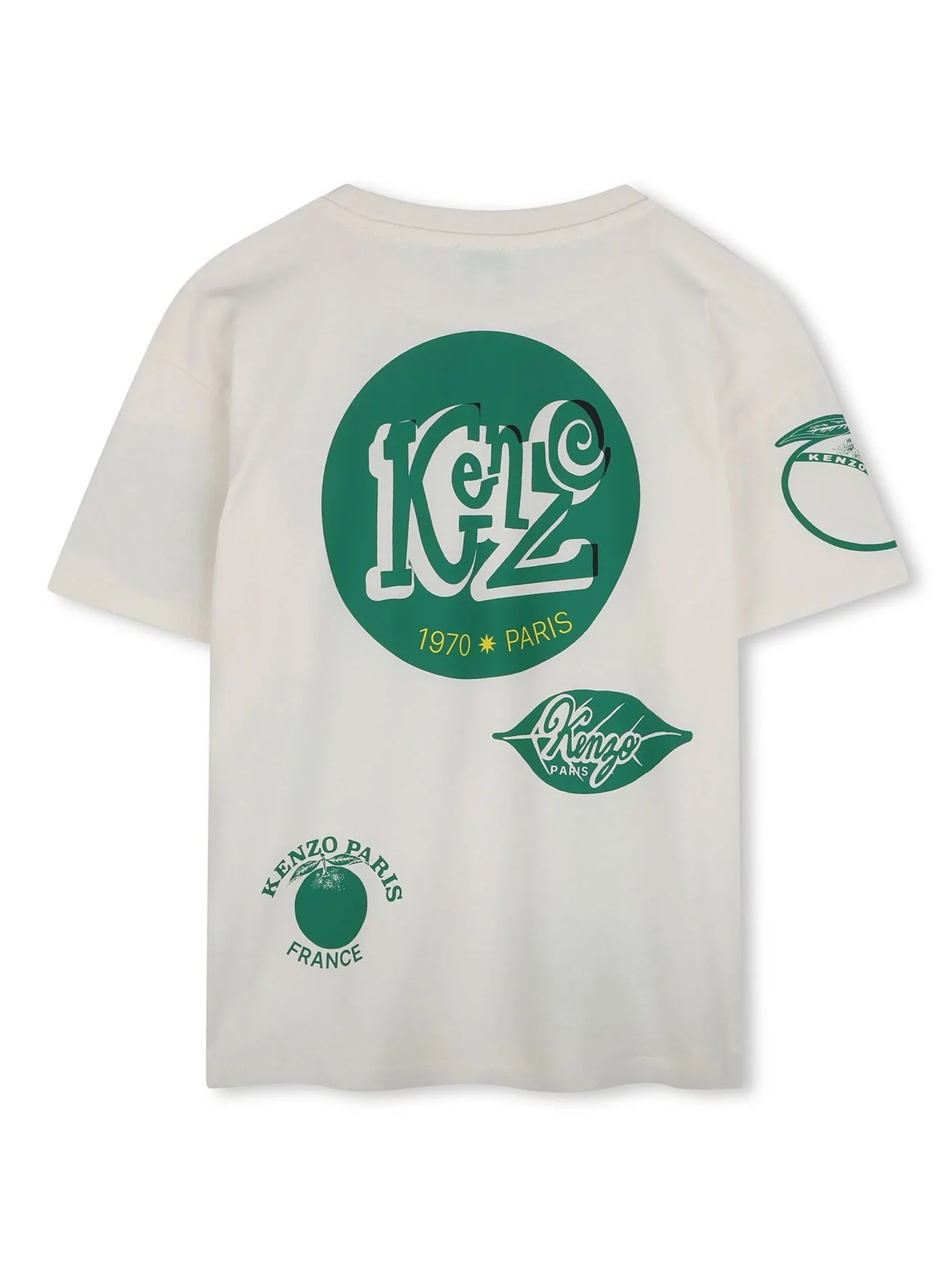 T-Shirt in white cotton - Image 2