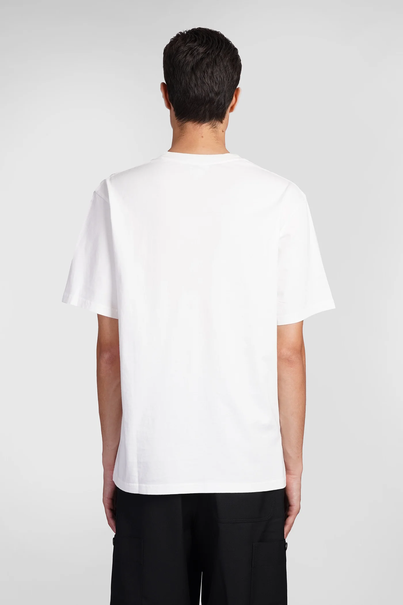 T-Shirt in white cotton - Image 3