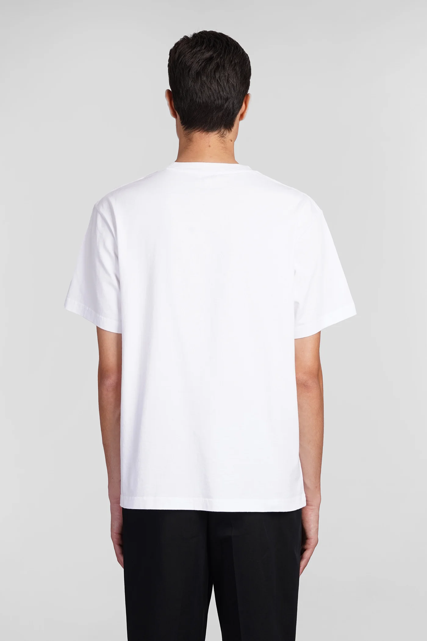 T-Shirt in white cotton - Image 3