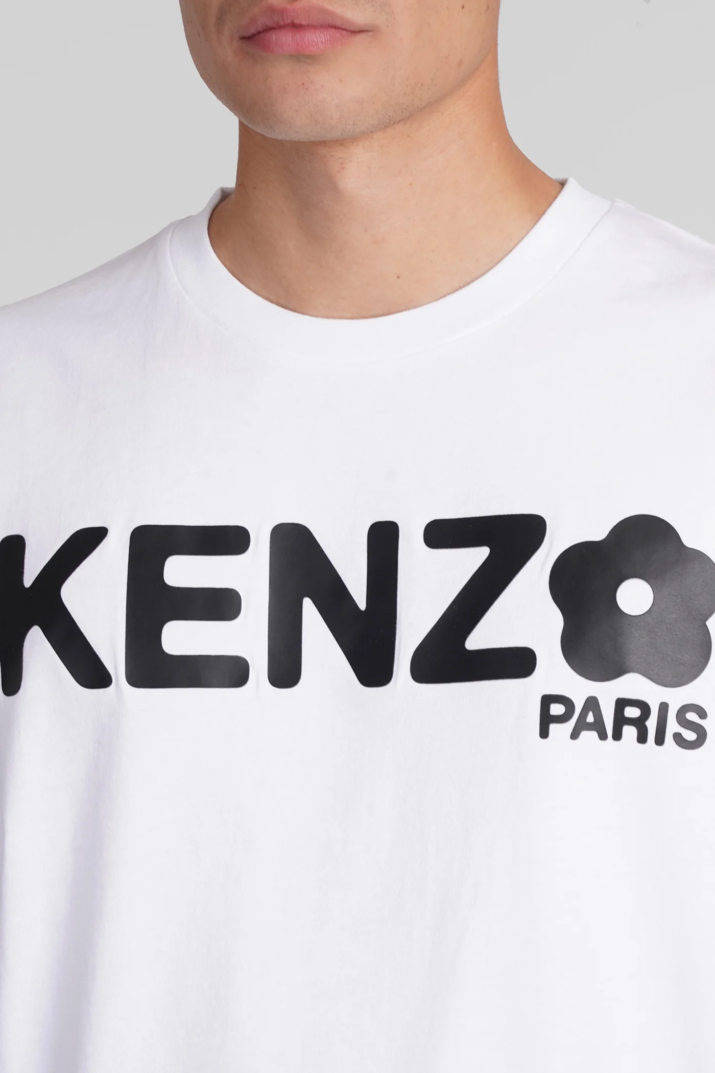 T-Shirt in white cotton - Image 5