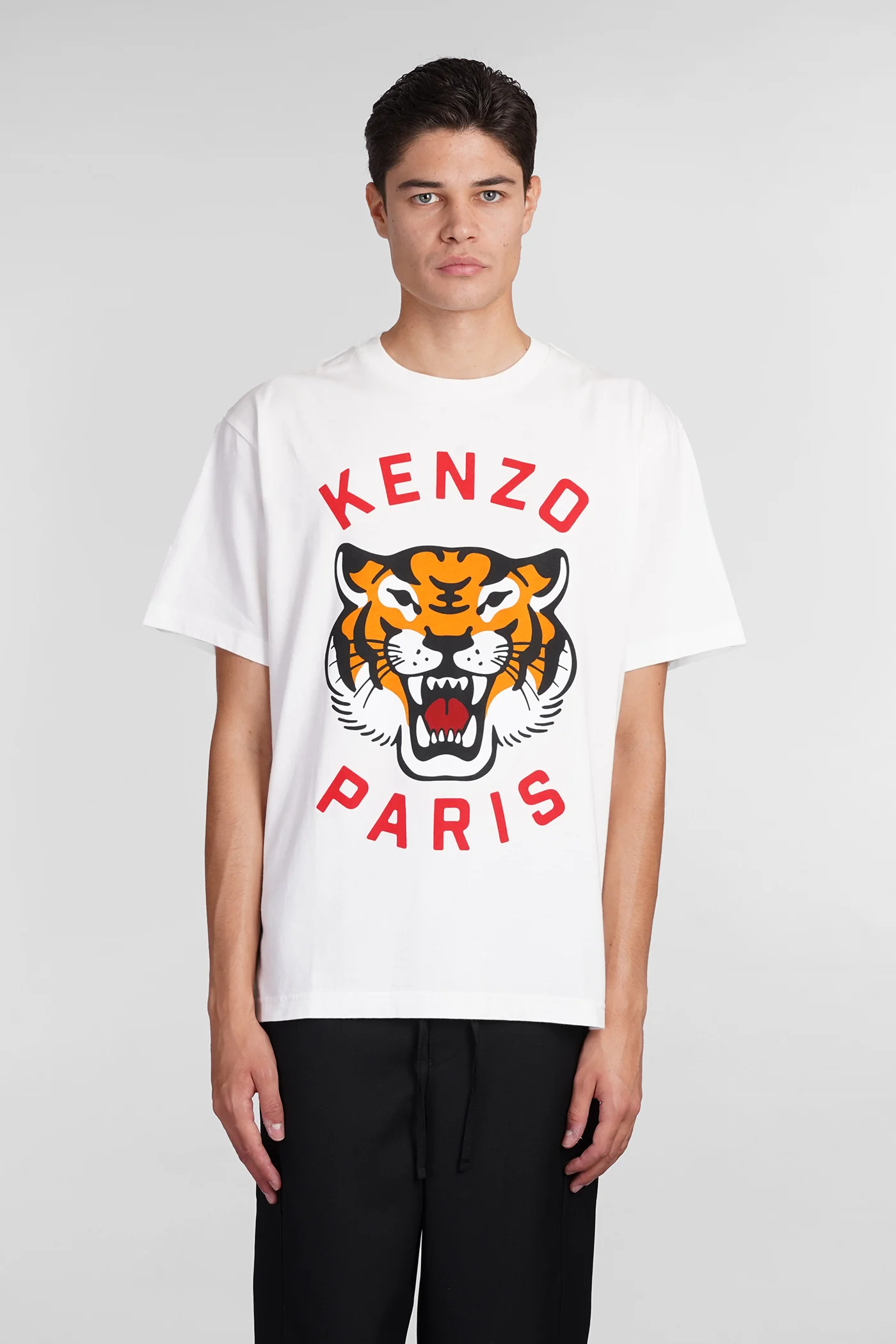 T-Shirt in white cotton