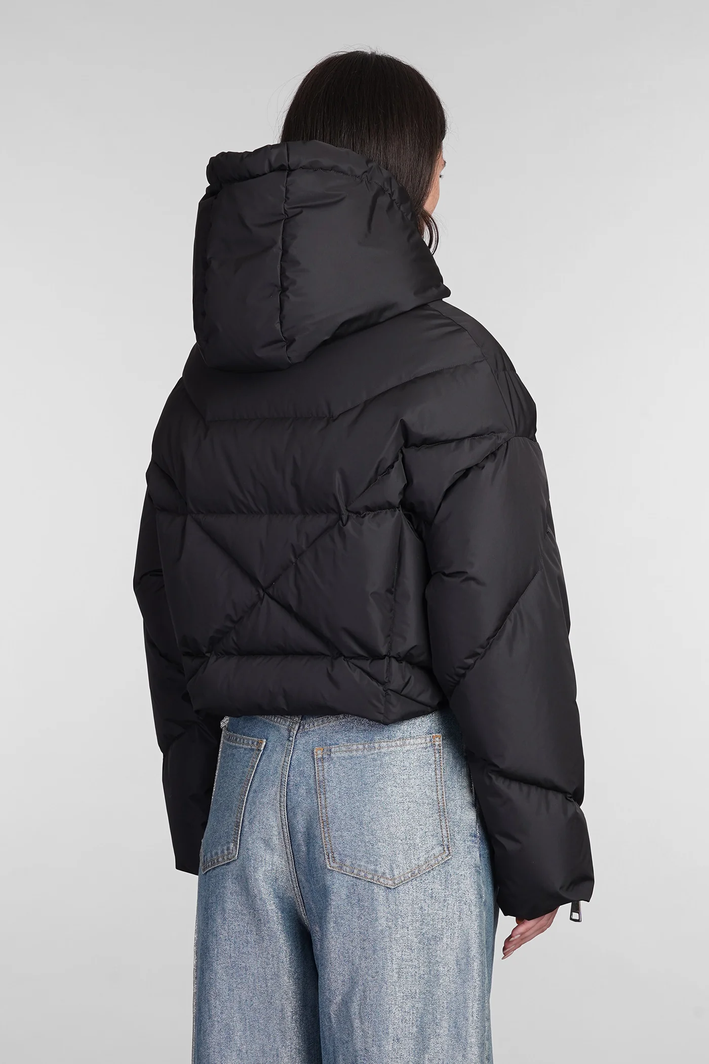 puffer in black polyester - Image 3