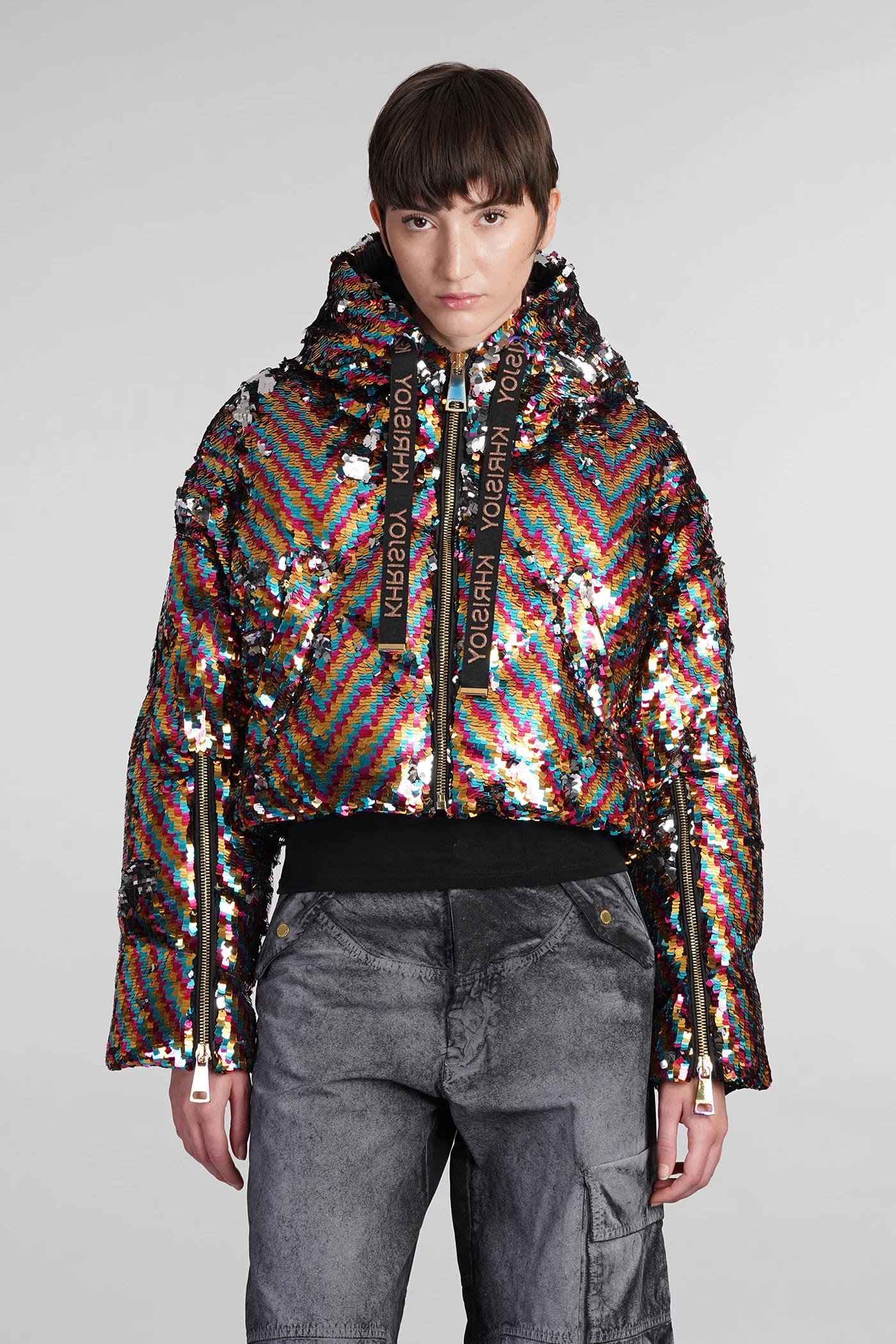 puffer in multicolor polyester