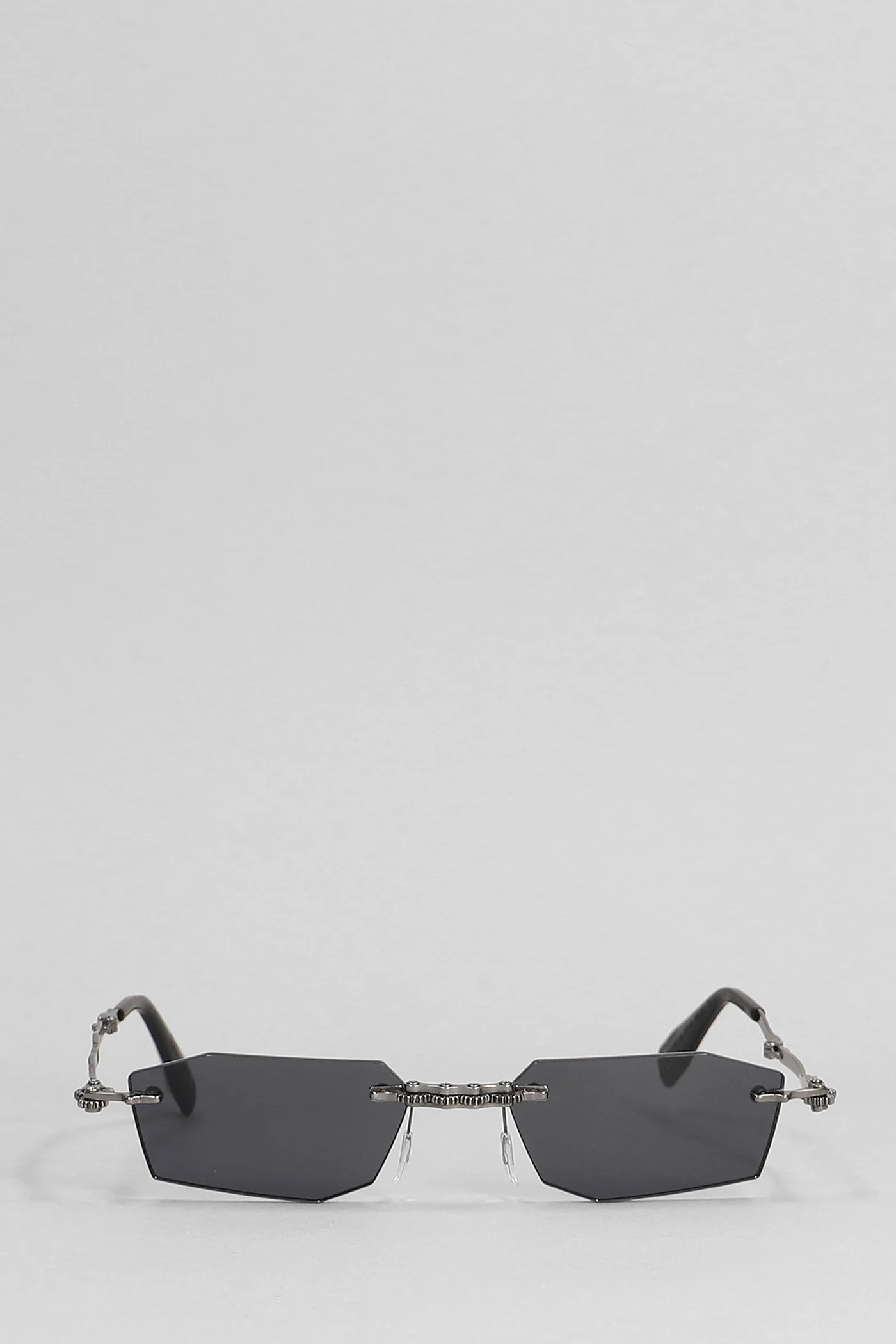 H40 Sunglasses in silver metal alloy