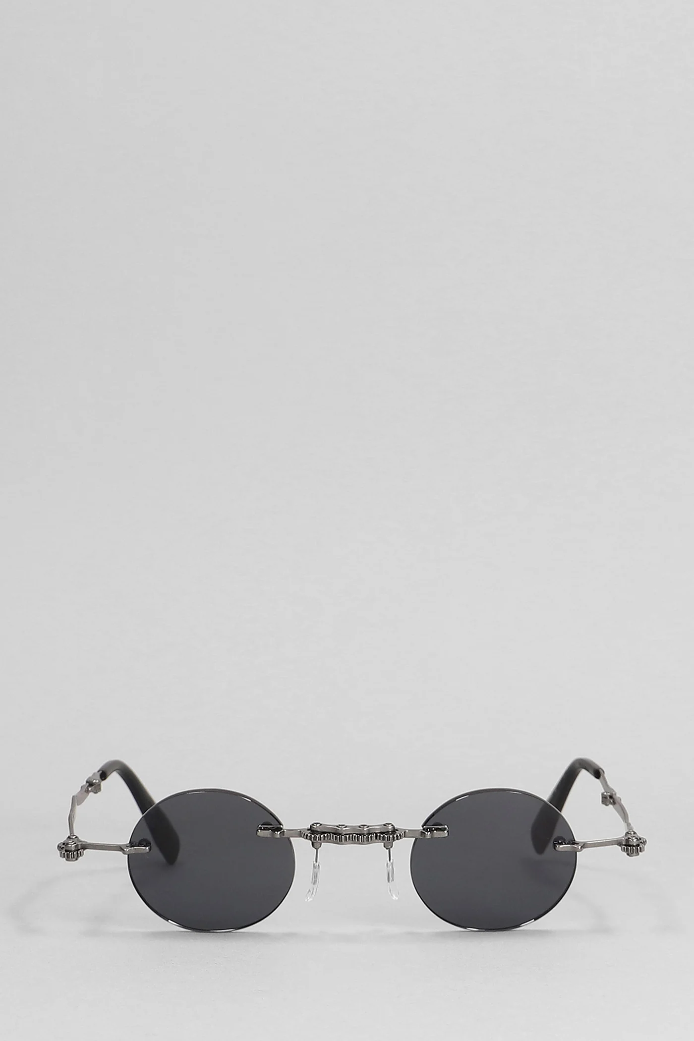 H42 Sunglasses in silver metal alloy