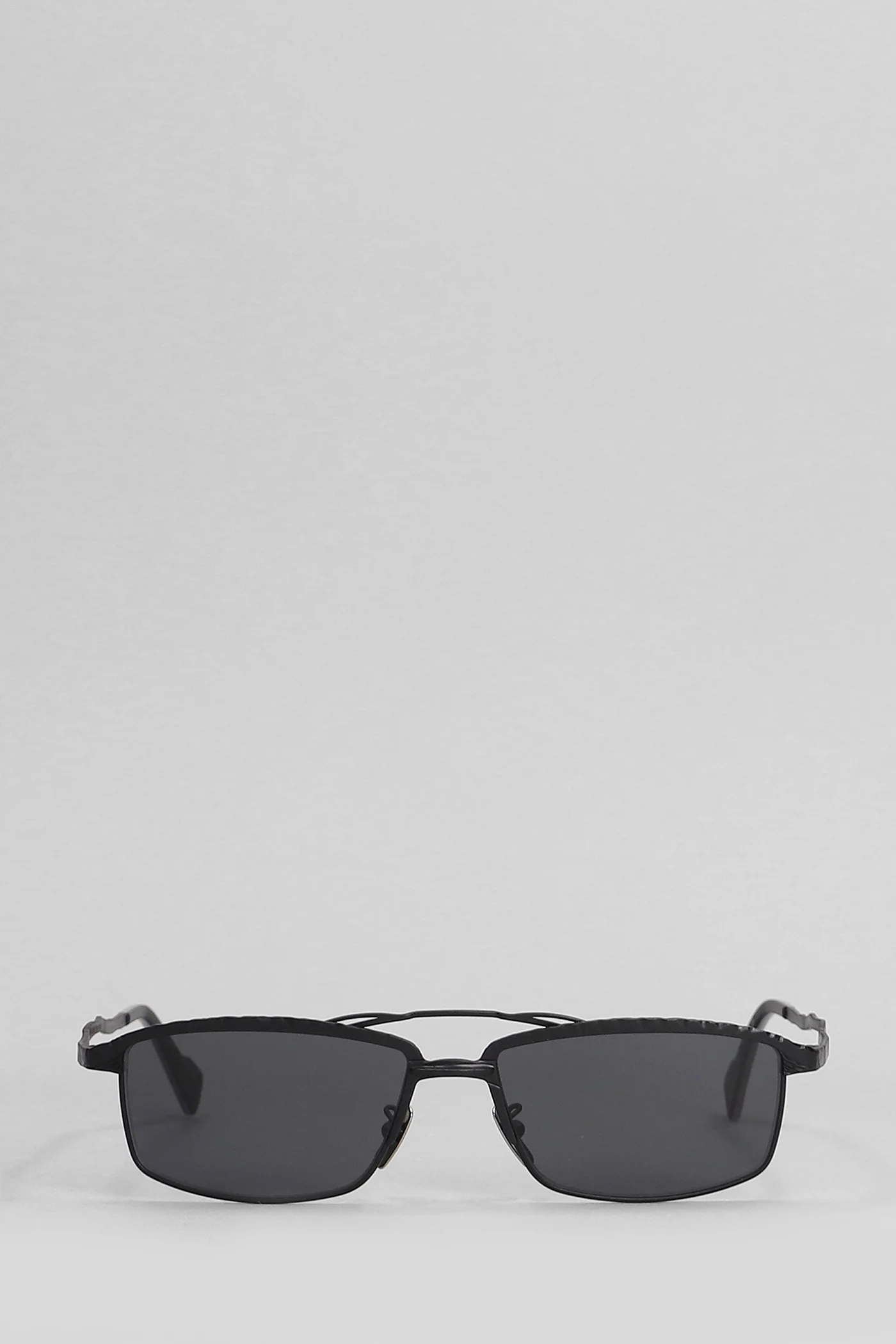 H57 Sunglasses in silver metal alloy