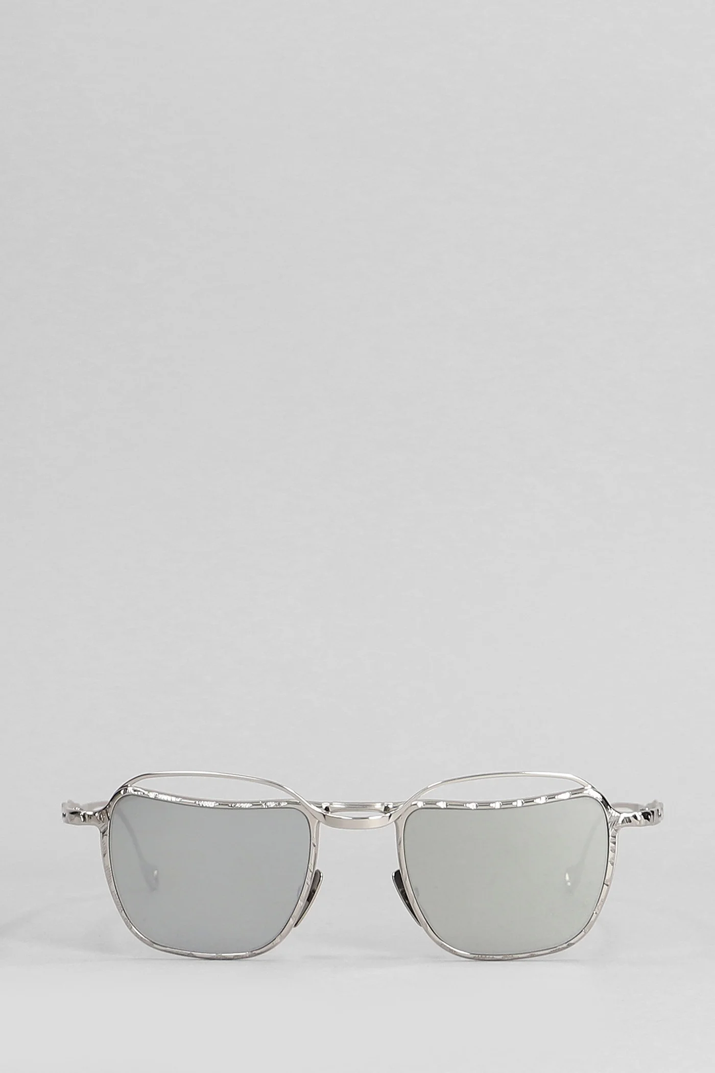 H71 Sunglasses in silver metal alloy