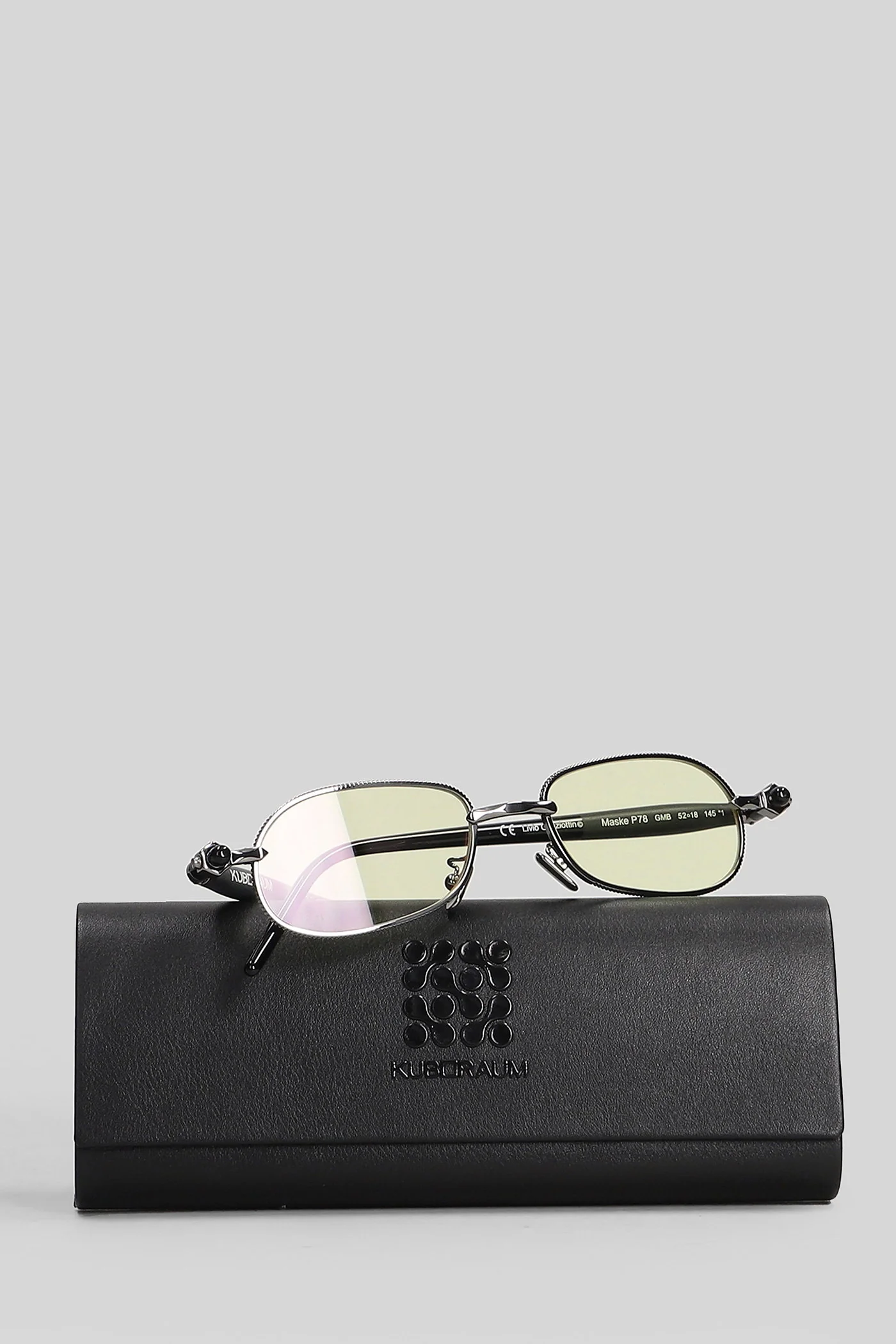 P78 Sunglasses in grey acetate - Image 4